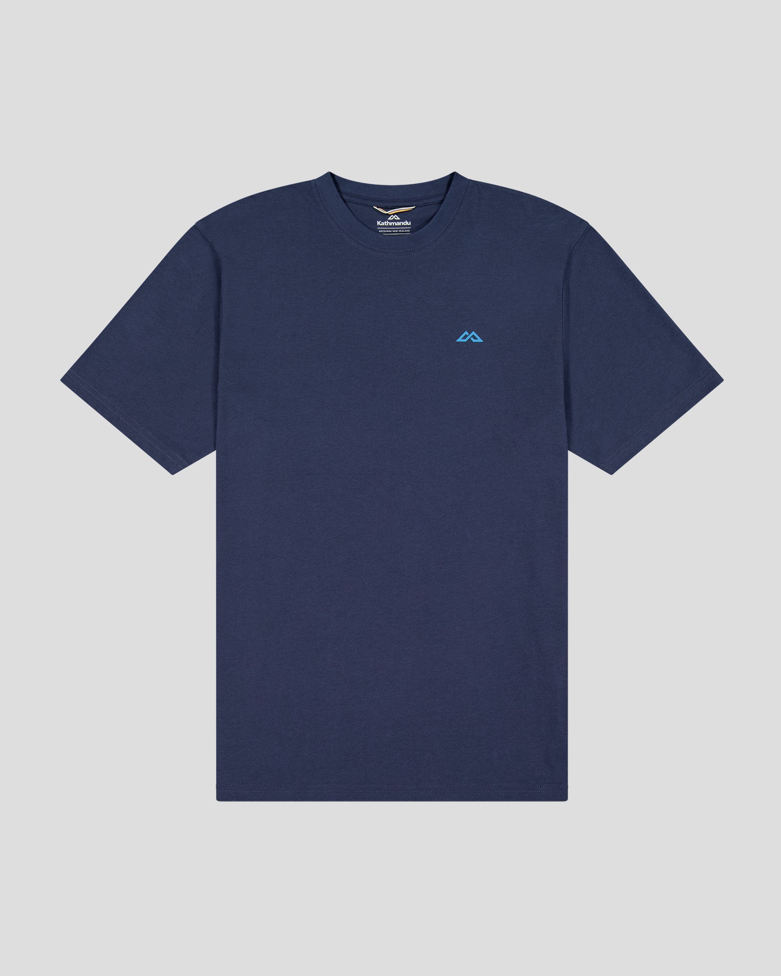 Premium Men's NZ Heritage Organic Cotton T-Shirt - Soft, Breathable & Eco-Friendly - Pure Navy - Perfect for Casual Wear, Gym & Outdoor Activities
