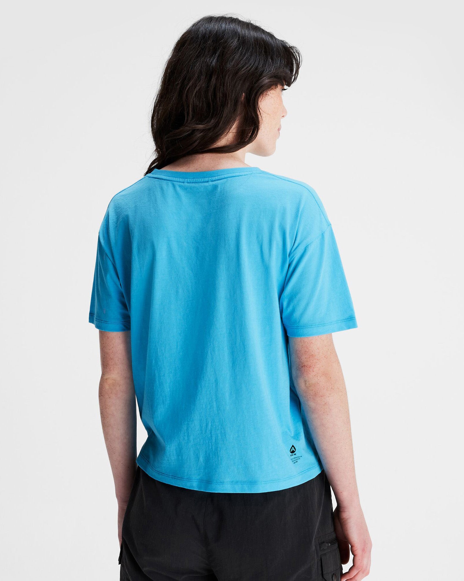 Organic Cotton Women's T-Shirt by O.Smither - Light Sea Green Color - Perfect for Casual Wear, Yoga & Everyday Comfort
