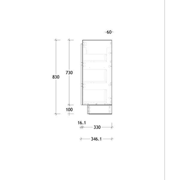ADP Glacier Quartz Ensuite Trio Vanity Set - Modern Bathroom Vanity with Sink, Mirror & Storage - Perfect for Small Bathrooms & Master Suites