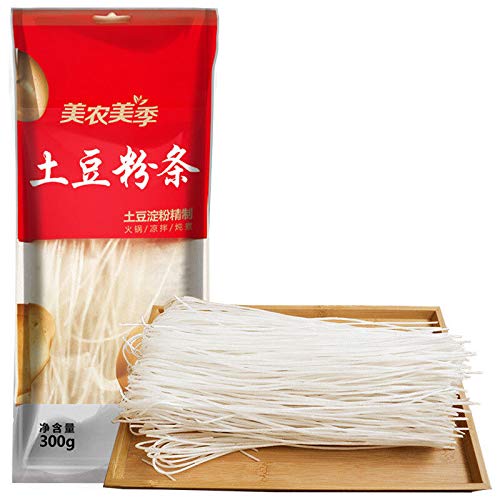 Tomox Premium Dried Potato Powder - 300g | Authentic Chinese Potato Vermicelli Noodle Starch | Ideal for Asian Cooking, Soup Thickening & Gluten-Free Recipes