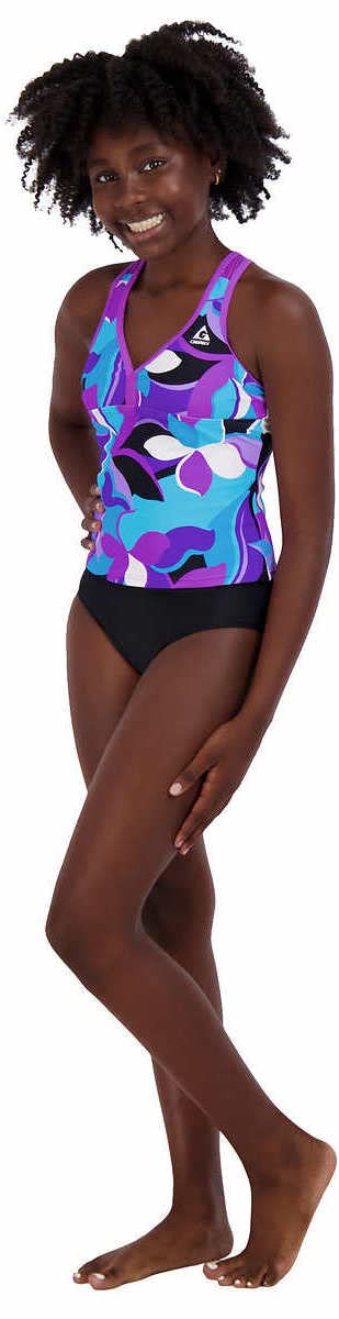 Gerry Girls 3-Piece Tankini & Shorts Swimsuit Set - Cute Swimwear for Girls | Perfect for Pool, Beach & Summer Vacation