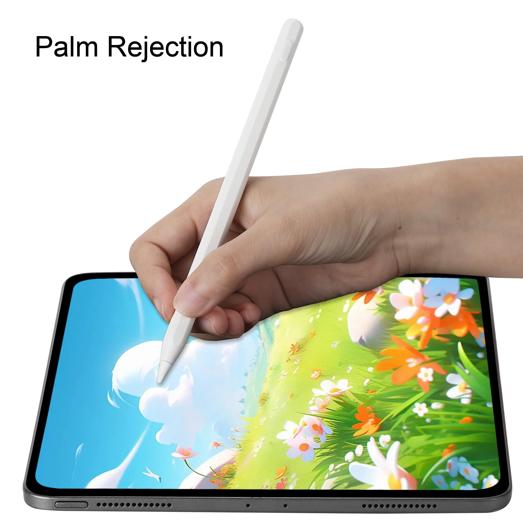 Apple Pencil 2nd Generation Stylus Pen - Magnetic Wireless Charging for iPad Pro 12.9