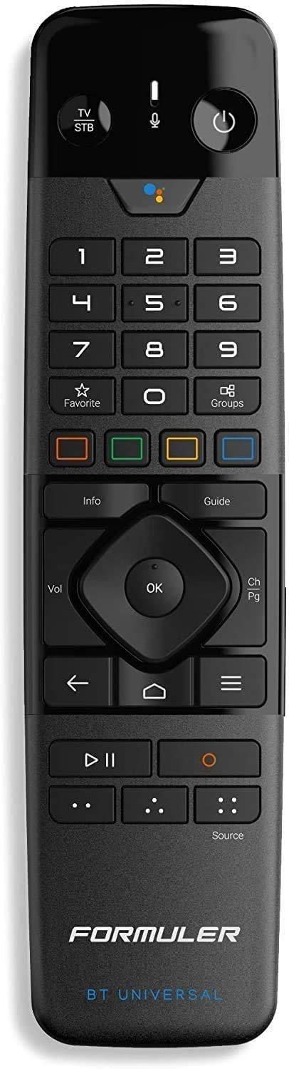 Formuler GTV Certified Android TV 9.0 Box with Bluetooth Remote - Includes Free Air Mouse with Backlit Keyboard for Streaming, Gaming & Home Entertainment