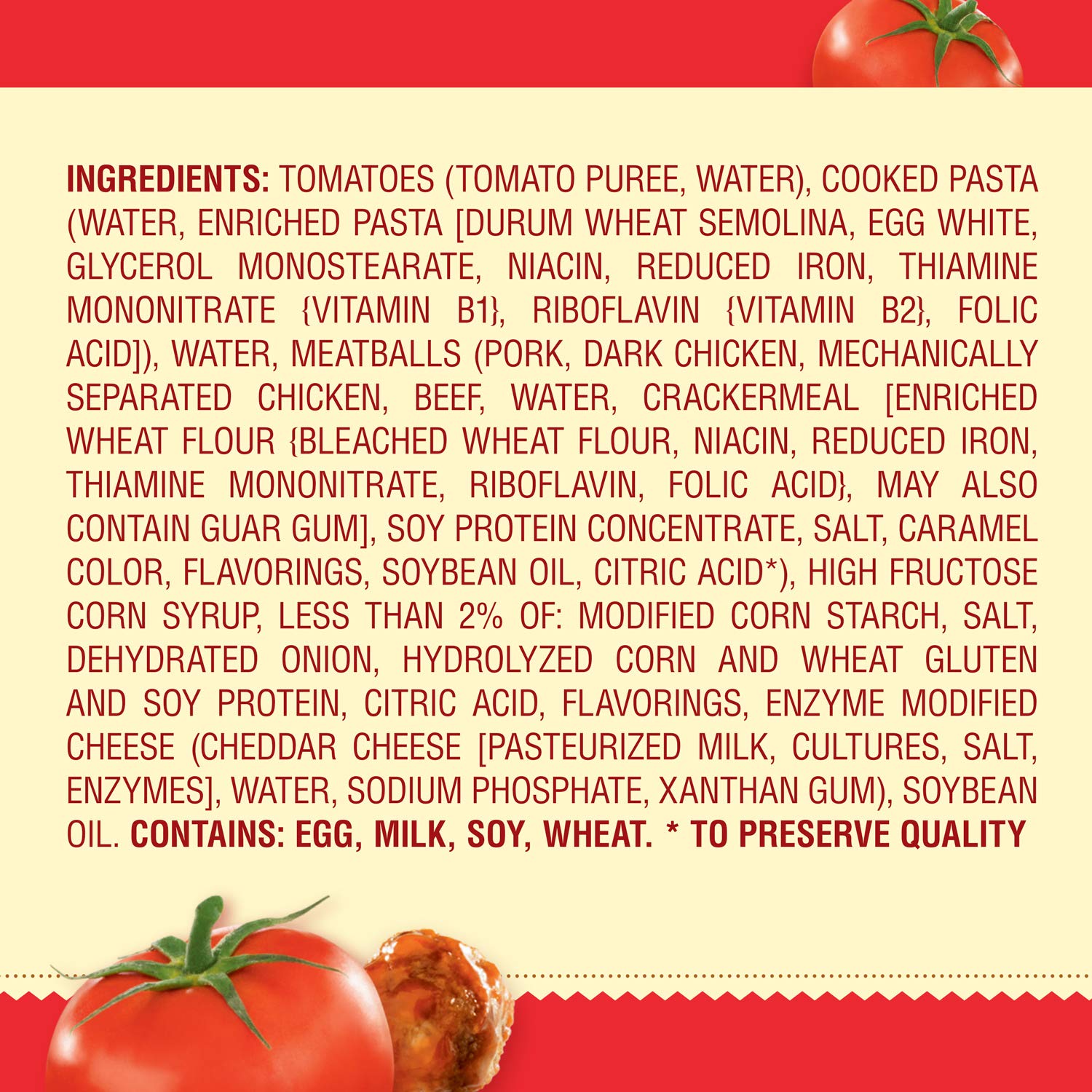 Chef Boyardee Spaghetti & Meatballs in Tomato Sauce - 7.5oz Microwaveable Bowl (Pack of 12) | Quick & Easy Meal for Kids, Lunch, Camping & Emergency Food Supply