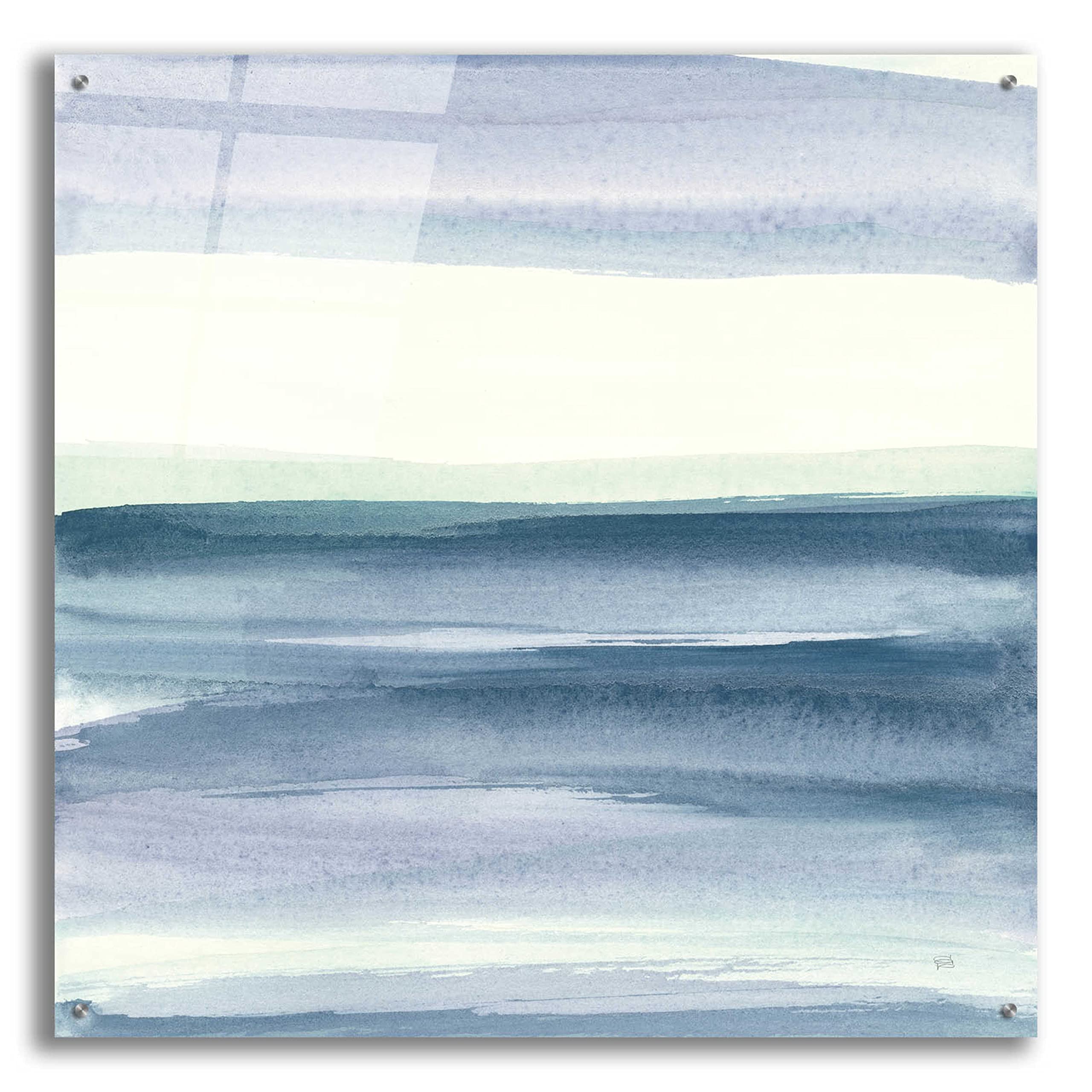 Epic Art 'Mint Dawn IV' by Chris Paschke - 36x36 Inch Large Modern Abstract Canvas Painting - Perfect for Living Room, Bedroom & Office Wall Decor