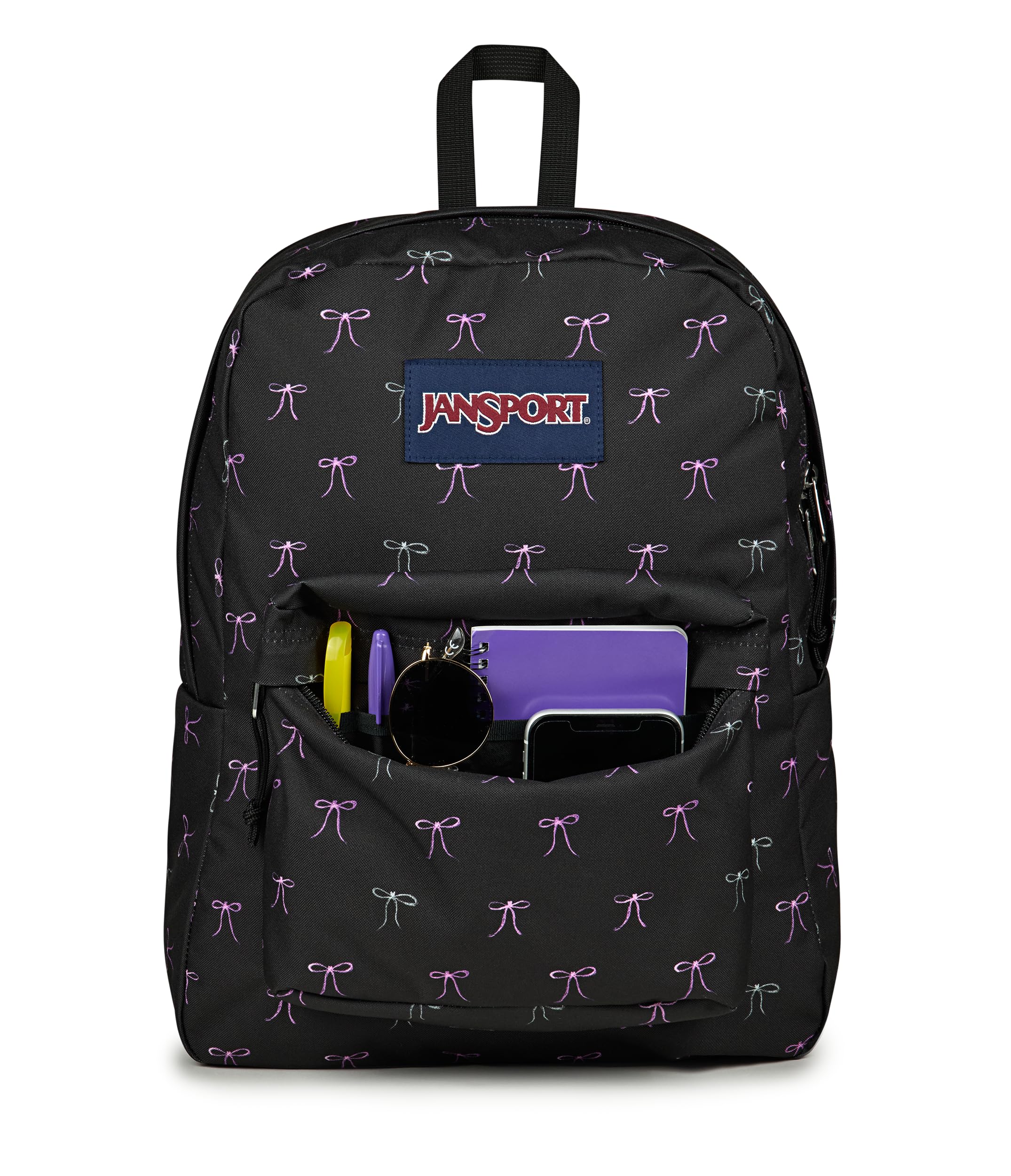 JanSport SuperBreak One Backpack - Durable & Lightweight School Backpack with 1 Main Compartment & Front Utility Pocket - Built-in Organizer for College, Travel & Everyday Use - Premium Bookbag for Students & Professionals