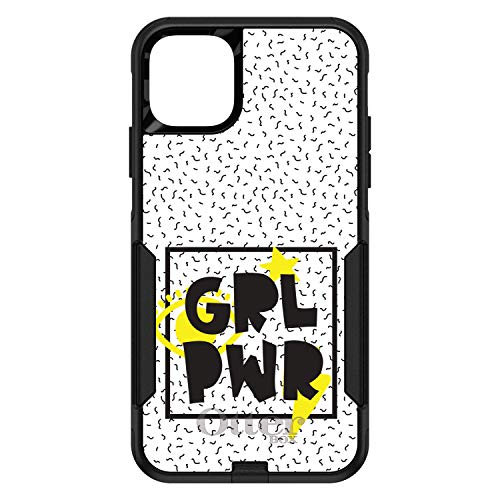 Girl Power - GRL PWR - Yellow & Black Box On Black Case