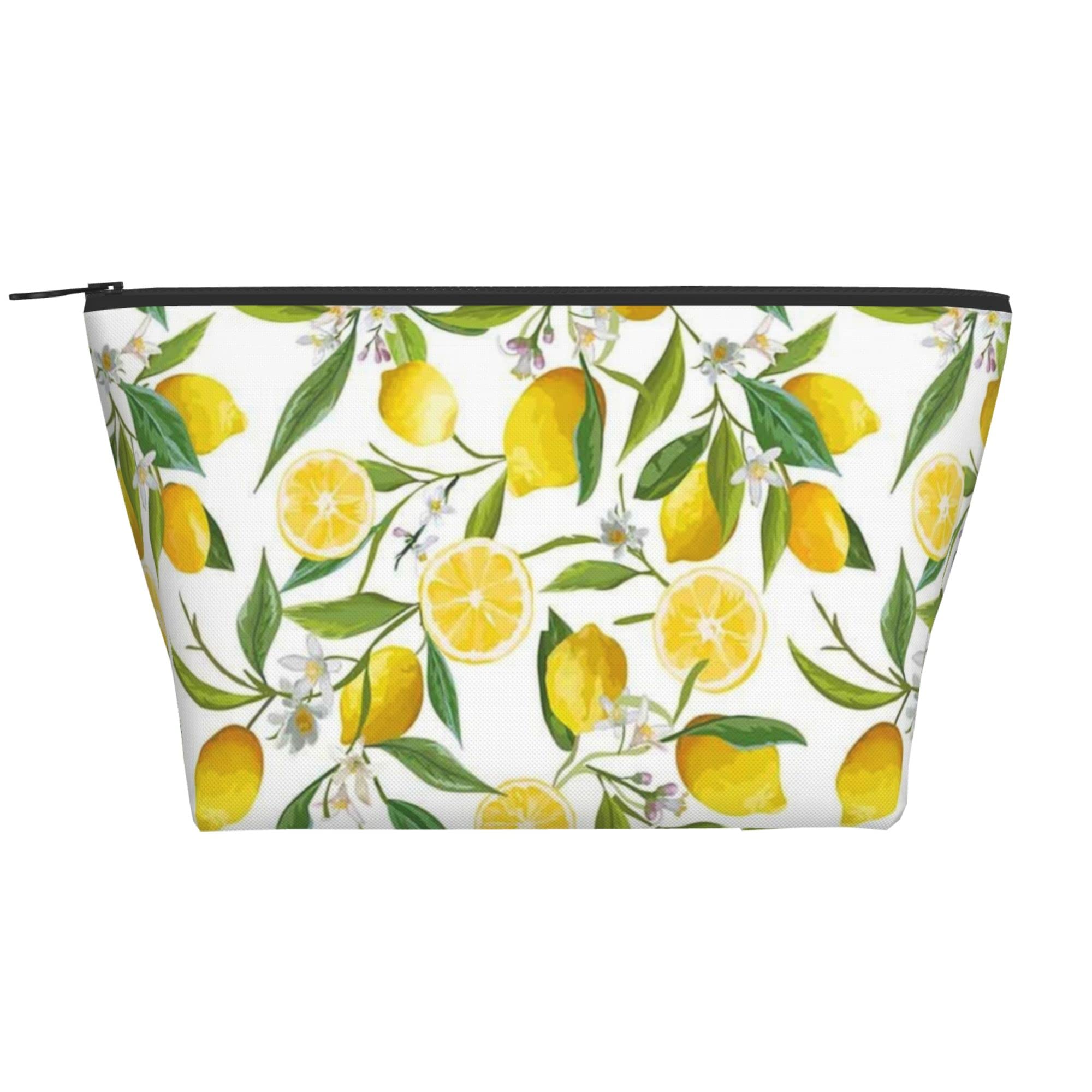 Waterproof Zipper Cosmetic Bag for Women & Girls - Travel Makeup Pouch, Toiletry Organizer with Oxford Cloth - Perfect for Gym, Beach, and Daily Essentials Storage