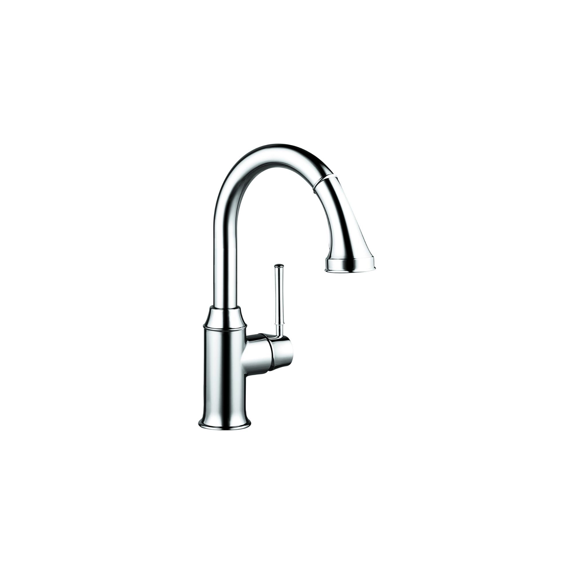 **hansgrohe Talis C Chrome Bar Kitchen Faucet with Pull Down Sprayer – Magnetic Docking Spray Head, Chrome Finish (Model 04216000) – Perfect for Modern Kitchens & Easy Dishwashing**