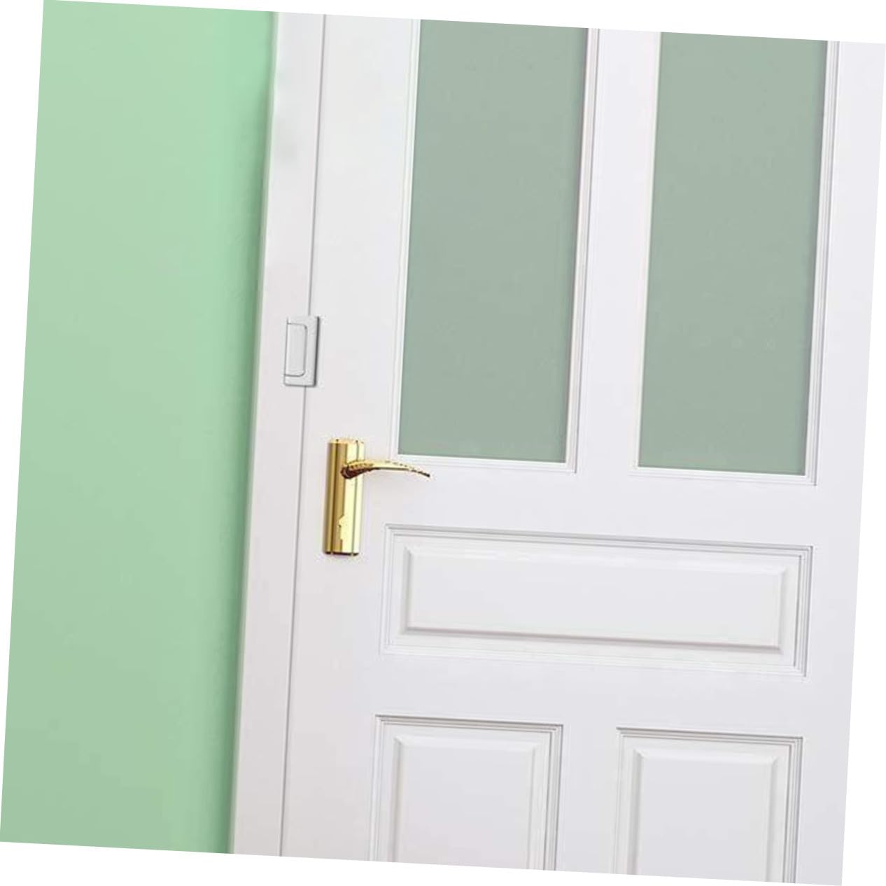 Portable Door Lock for Front Door - Heavy Duty Metal Security Latch for Home Safety, Child Proof & Travel Use | Ideal for Apartments, Hotels, and Household Security