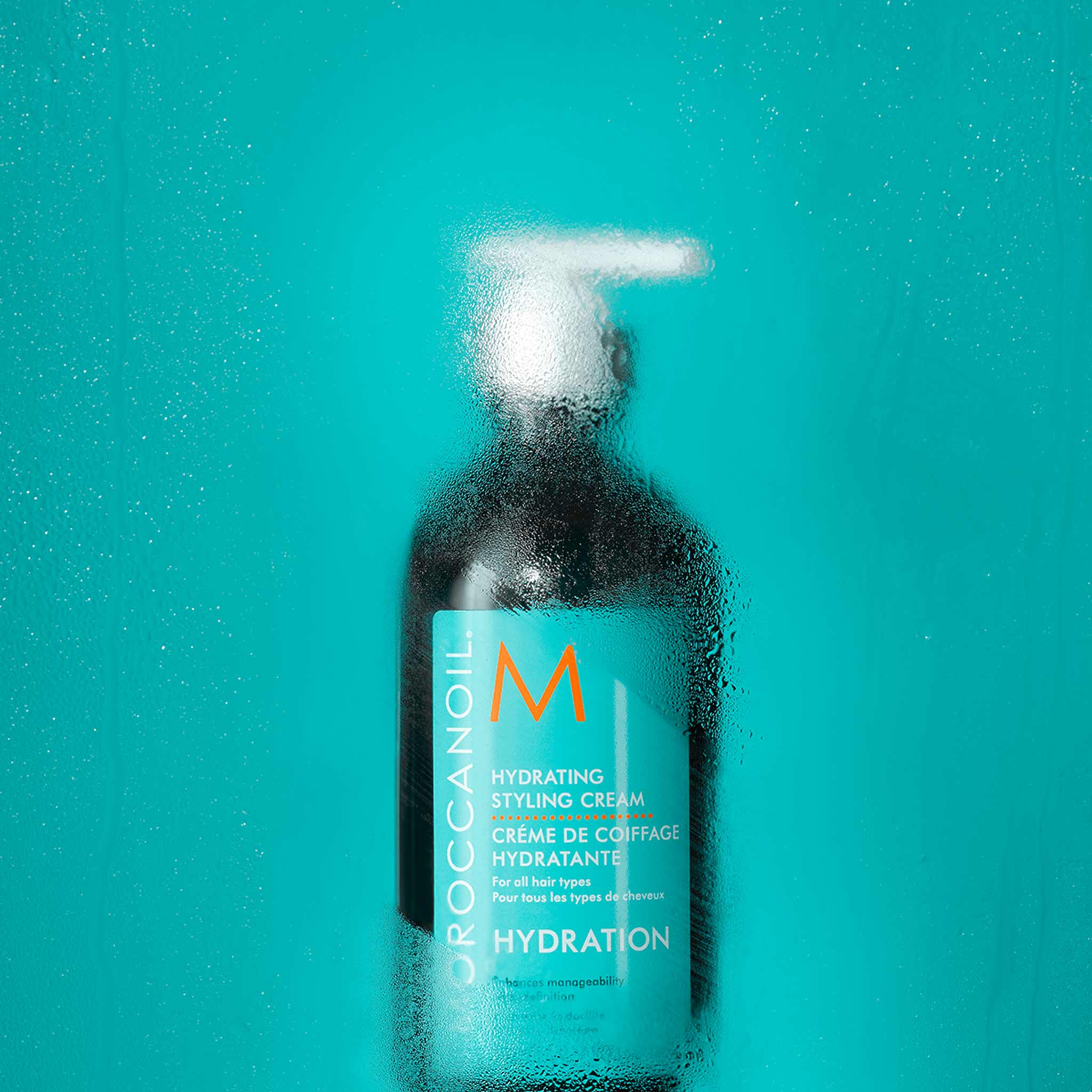Hydrating Styling Cream for Curly Hair - Moisturizing Leave-In Conditioner with Argan Oil - Perfect for Daily Frizz Control & Defined Curls at Home or Salon