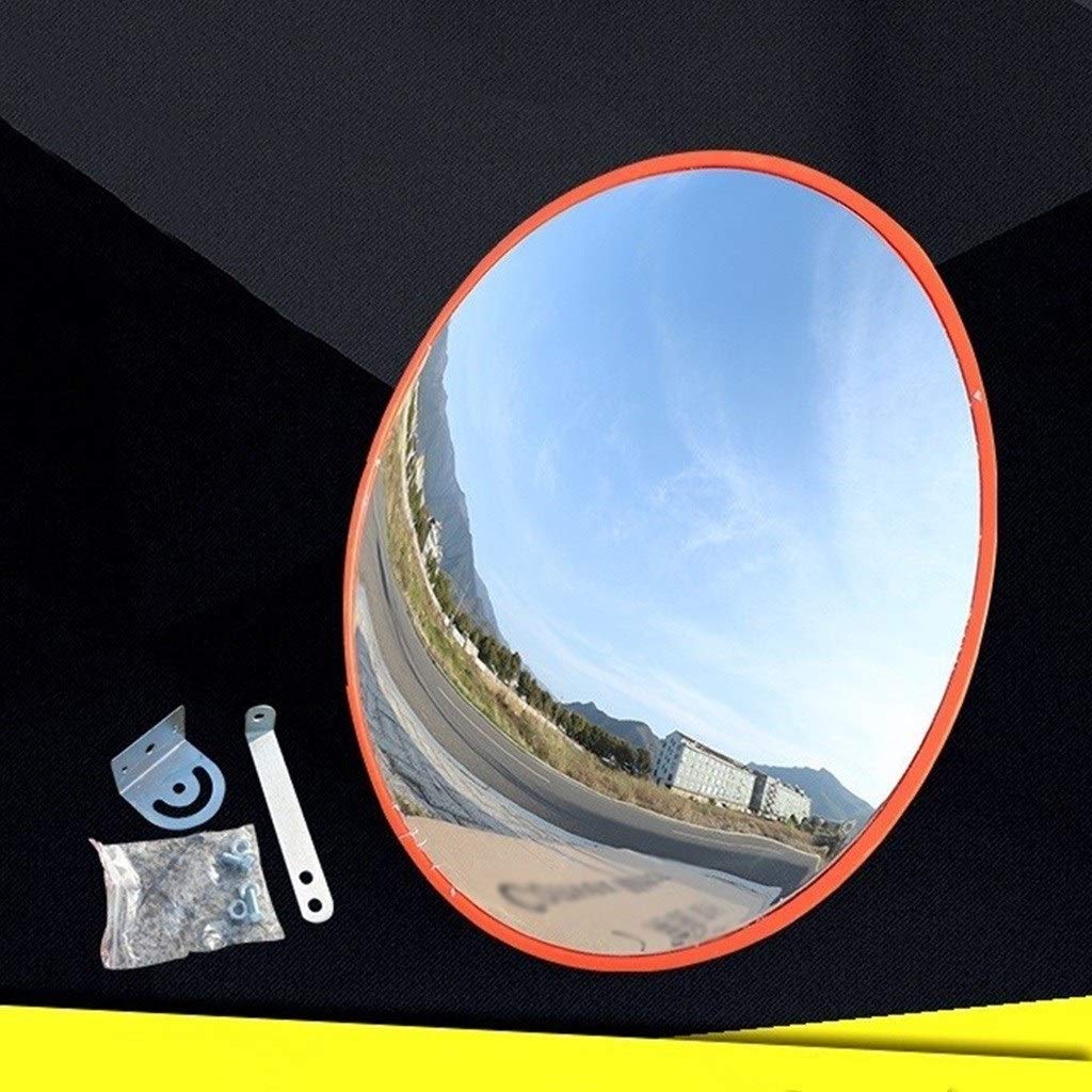 75CM Round Convex Security Mirror for Hospitals, Malls & Corridors - Wide Angle Traffic & Theft Prevention Safety Mirror (Ideal for Blind Spots & High Traffic Areas)