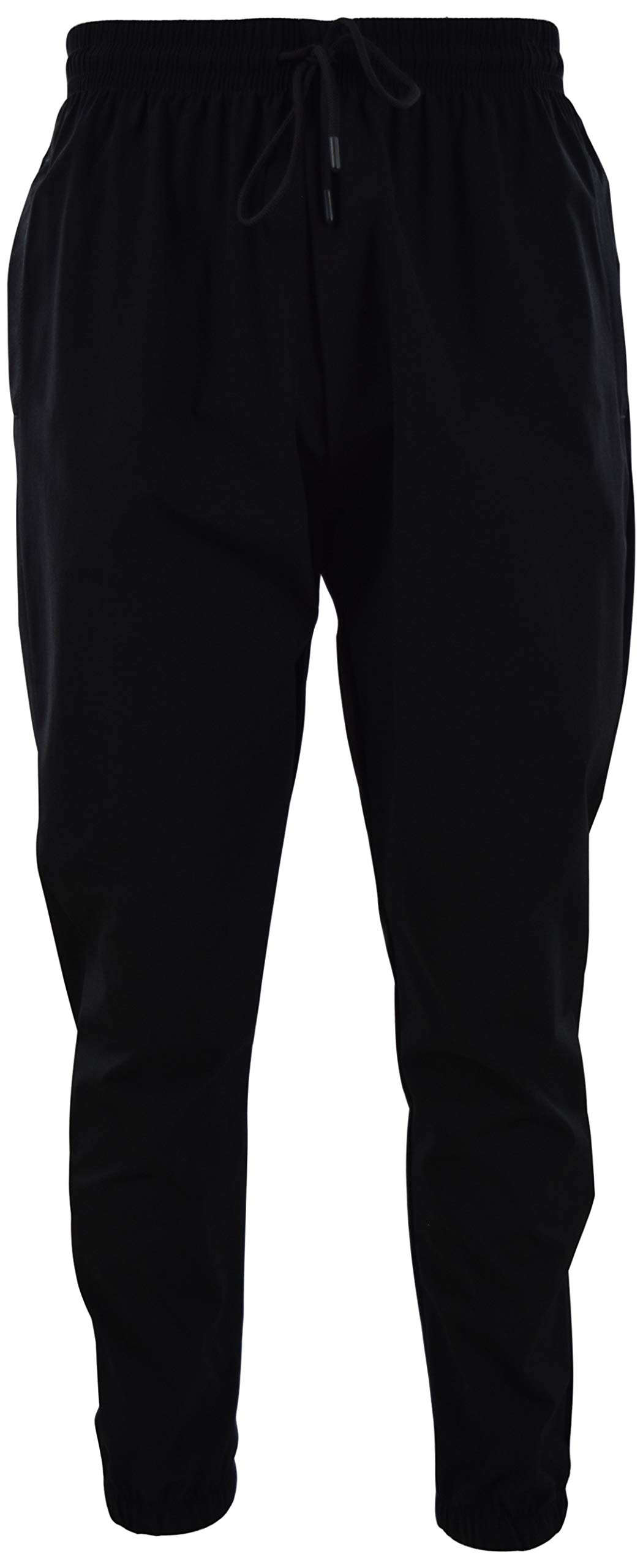 ChoiceApparel Men's Stretchable Water-Resistant Windbreaker Workout Pants - Lightweight Quick-Dry Joggers for Running, Gym & Outdoor Activities