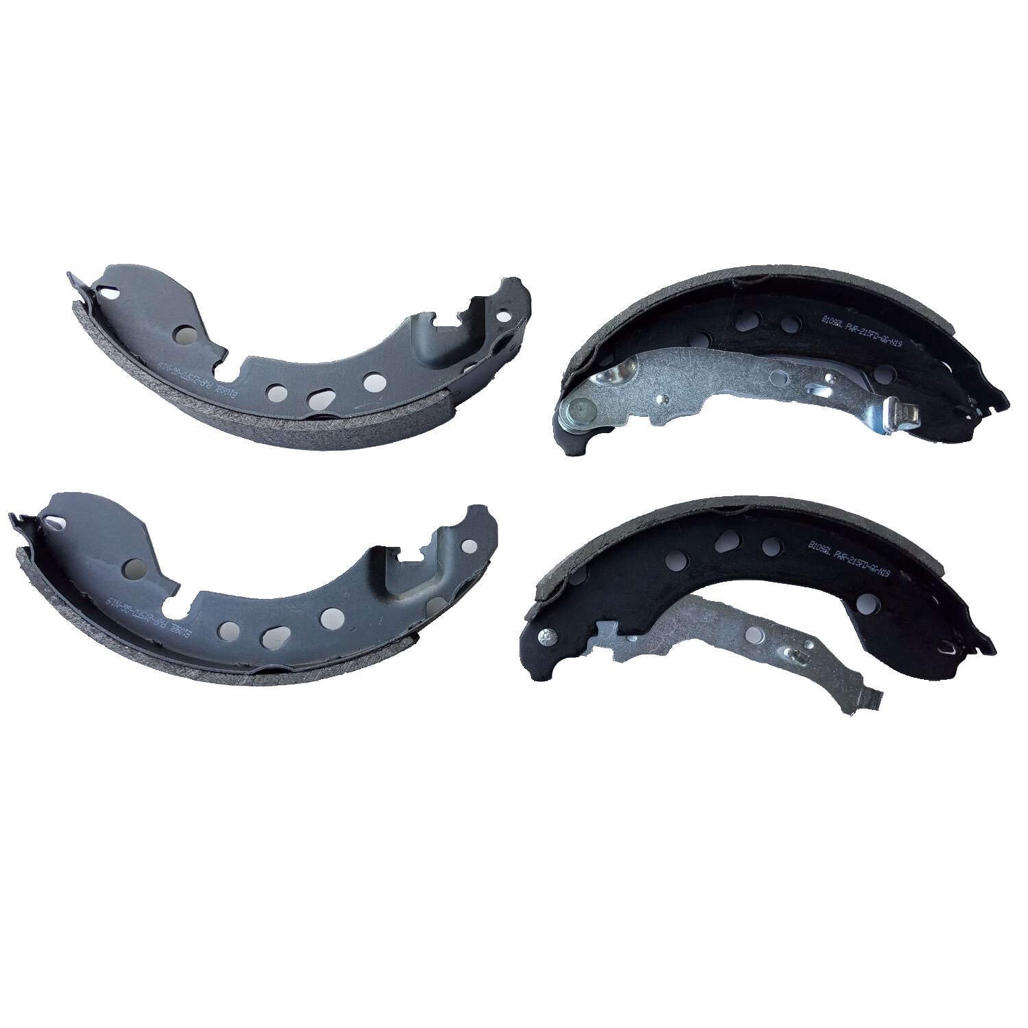 Power Stop B1092L Autospecialty Rear Brake Shoes for Smart EQ Fortwo 2019 & Smart Fortwo 2016-2018 - Perfect Fit Replacement Brake Pads for City Commuting and Urban Driving