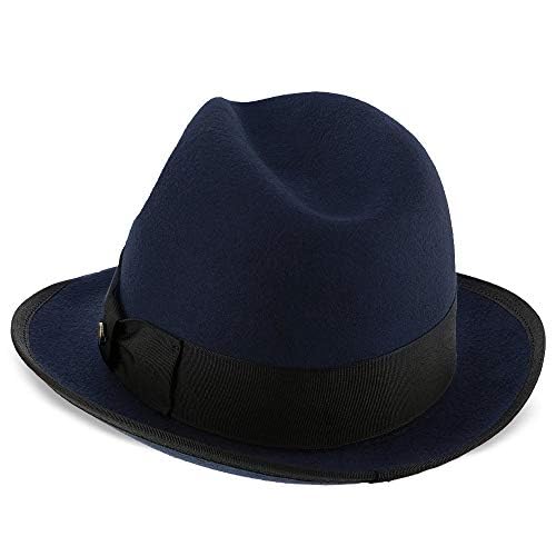 Stylish Wool Felt Fedora Hat for Travel & Outdoor Adventures