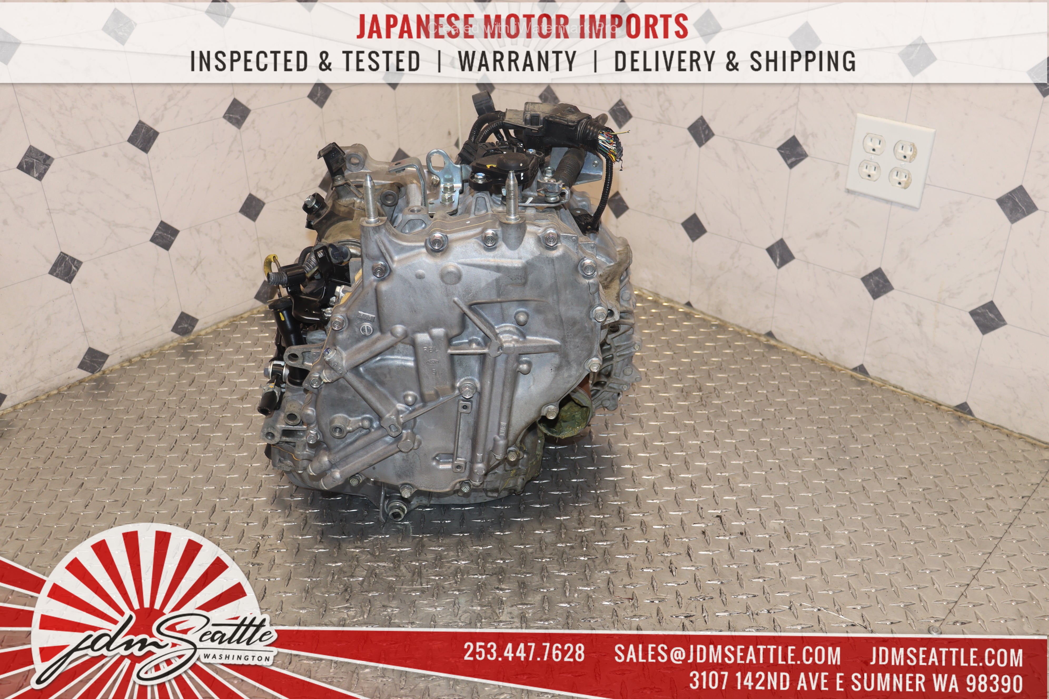 JDM 10-11 Honda Insight Hybrid CVT Automatic Transmission LDA MF6 - Compatible with 2010-2011 Honda Insight Models - Perfect for Smooth Gear Shifting & Fuel Efficiency