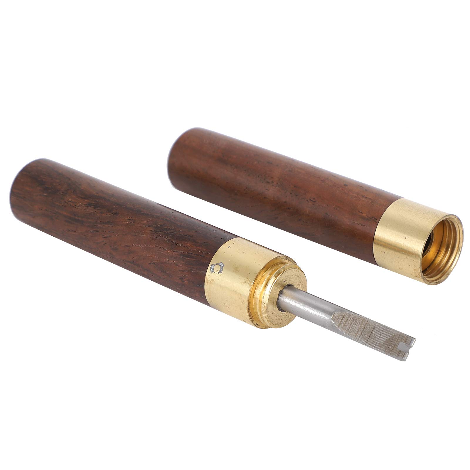 Premium Leather Beveler Tool - 1.8mm Sandalwood Edge Finisher for Leathercraft, DIY Handbags, Wallets & Backpacks - Professional Leather Cutting Tool for Crafters & Leatherworking Enthusiasts (Perfect for Leather Edge Smoothing & Burnishing Projects)