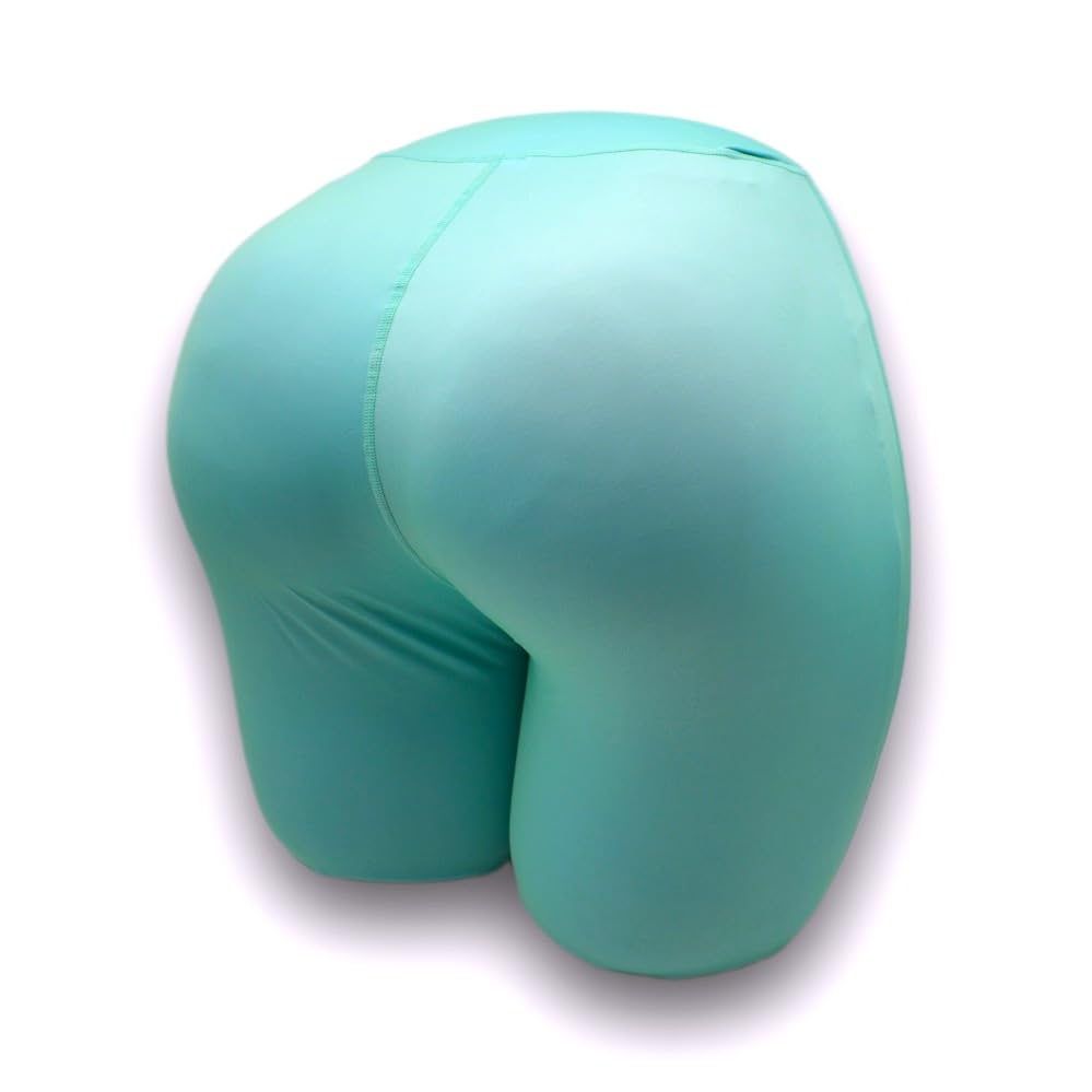 **Ergonomic Butt-Shaped Pillow for Back & Hip Support - Soft, Natural, Stress-Relieving Cushion with Yoga Pant Cover - Perfect for Side Sleepers, Office Chairs & Meditation**
