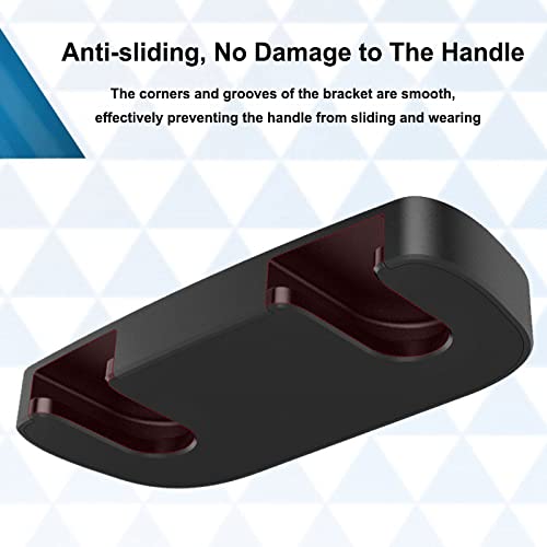 PS5 & PS4 Controller Stand - Under Desk Mount Holder for PlayStation 5/4 Controllers - 2-Pack Gaming Desk Organizer with Cable Management - Perfect for Gaming Setups, Workstations & Home Offices