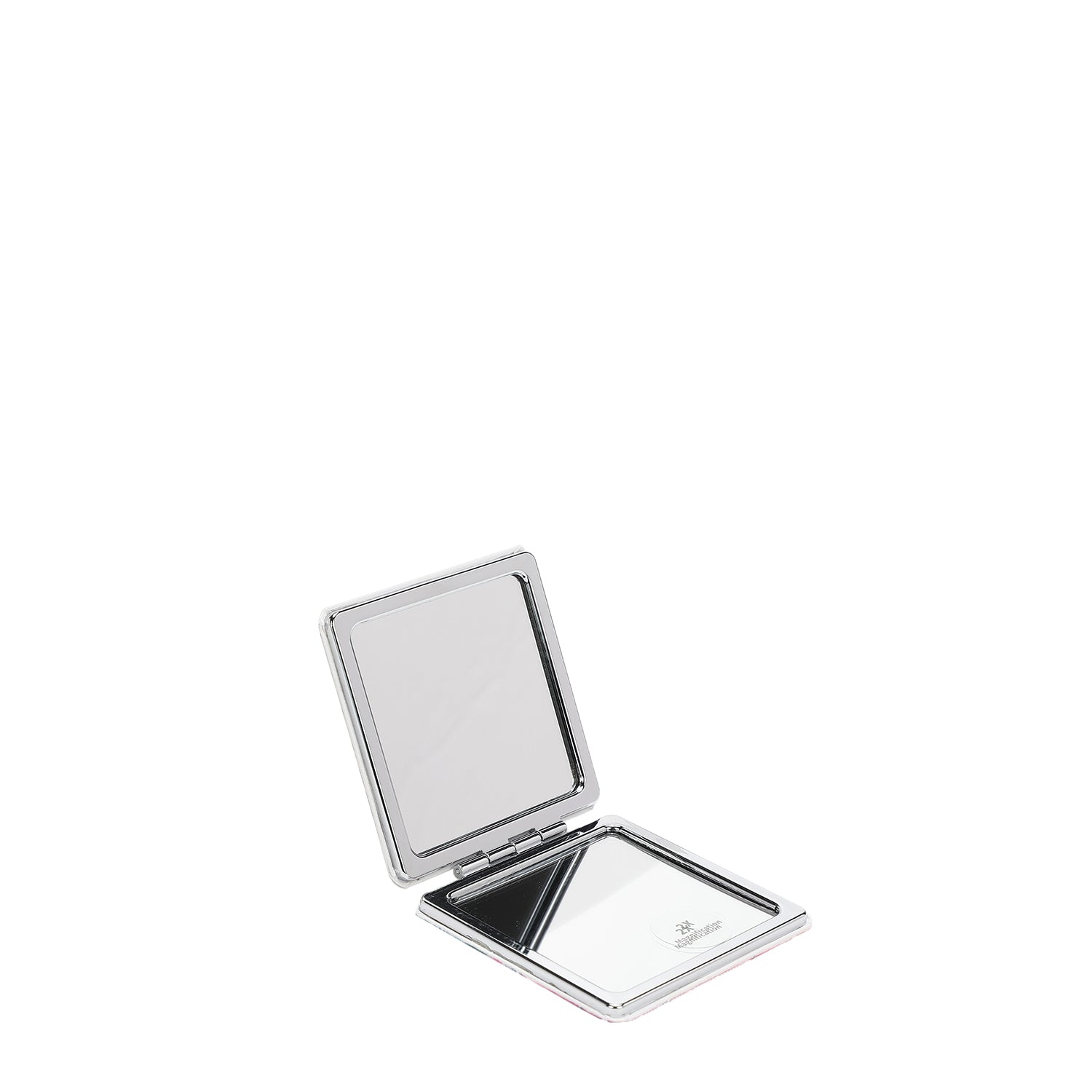Portable Square Compact Mirror with Mirror Case - Perfect for Travel, Makeup, and Handbag Essentials