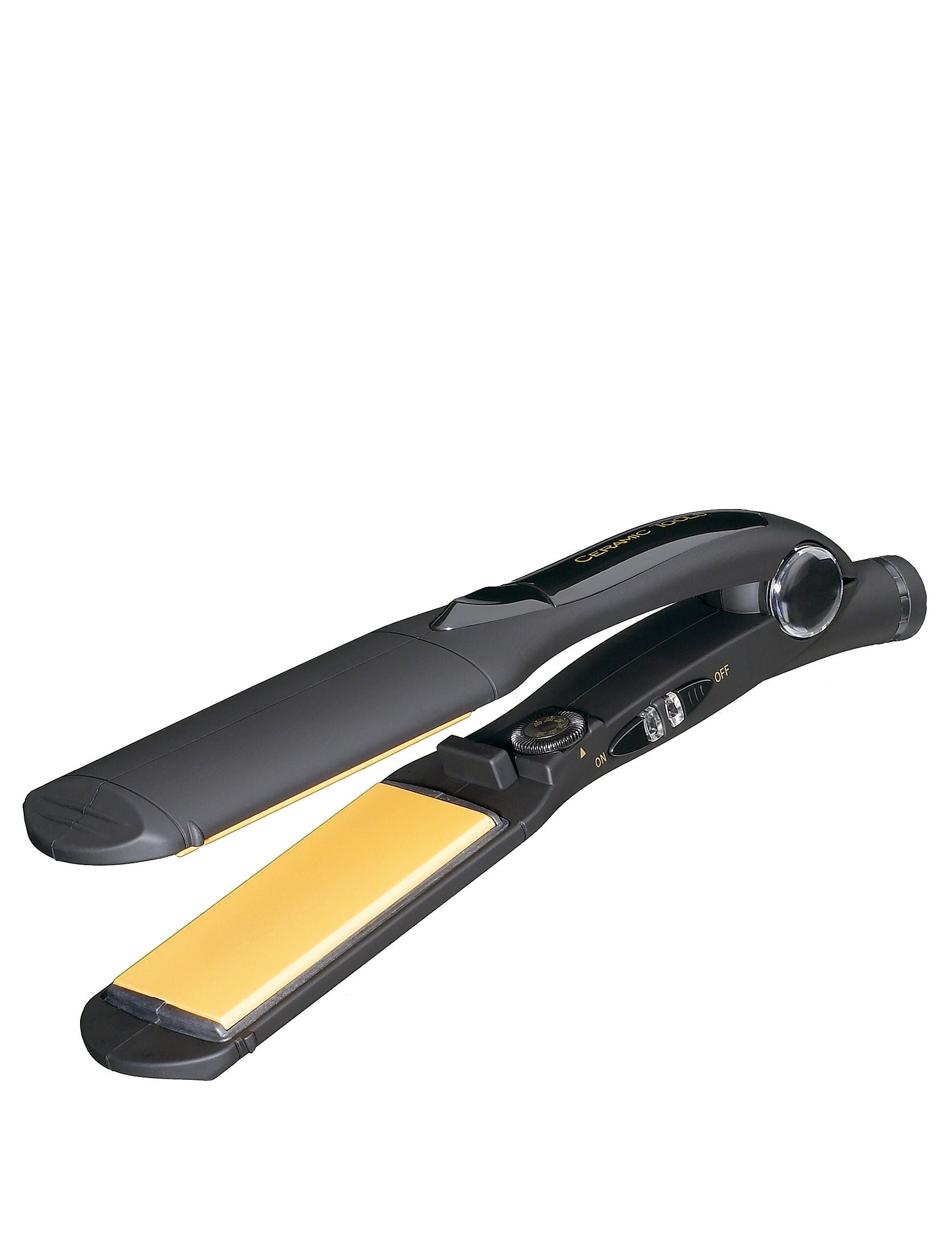 Professional Ceramic Hair Straightener Iron - 1.5 Inch Dual Voltage (110V-240V) for Smooth & Shiny Hair | Perfect for Travel, Home & Salon Use