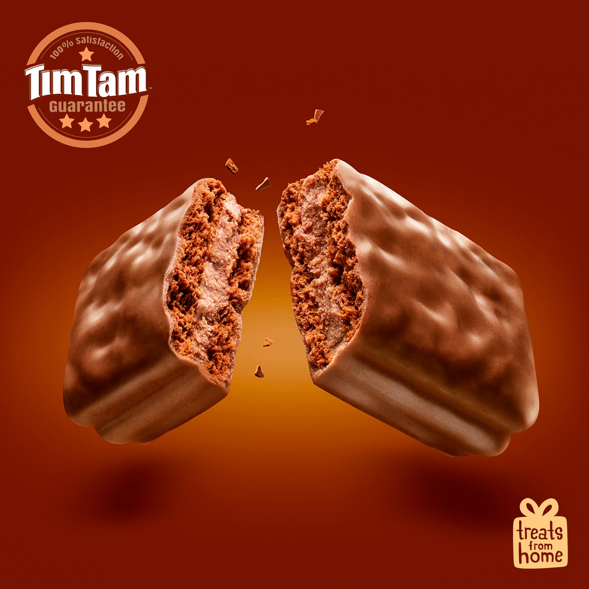 Original Tim Tam Chocolate Biscuits (2 Pack, 40 Pieces) - Authentic Australian Snacks & Gift Box - Perfect for Gifting, Parties & Coffee Time - Shipped from Australia