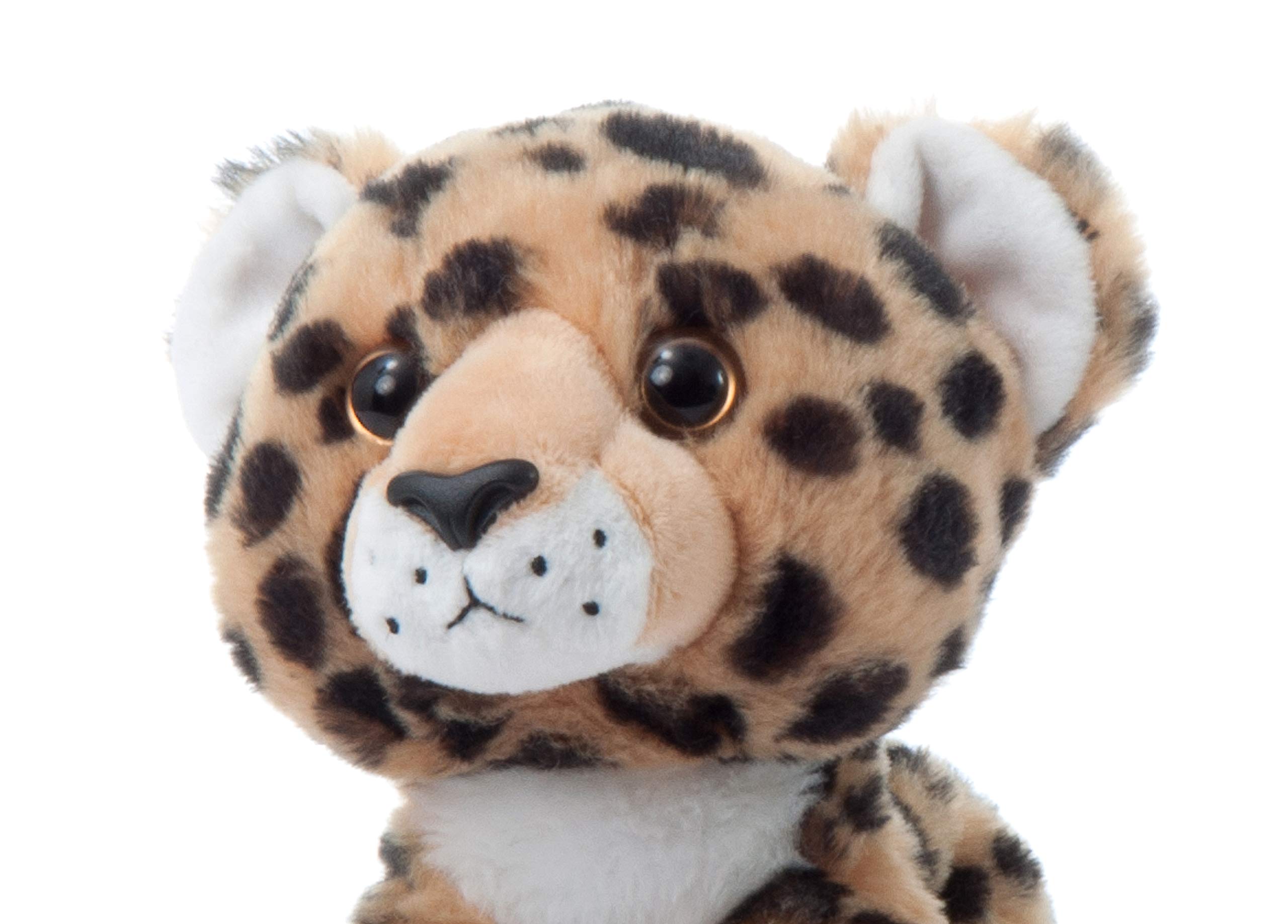 Cute 9-inch Cheetah Stuffed Animal Plush Toy - Perfect Gift for Kids & Wild Animal Lovers | Soft Zoo Animal Companion for Bedtime, Nursery Decor & Safari Themed Play