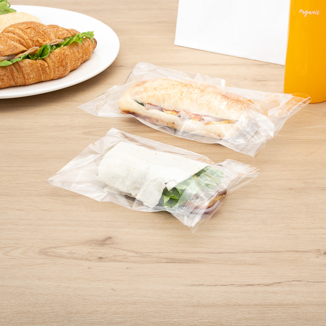 Clear Plastic Self-Sealing Lip & Tape Bags - 7x5 Inches (100 Count Box) - Perfect for Crafts, Snacks & Small Item Storage