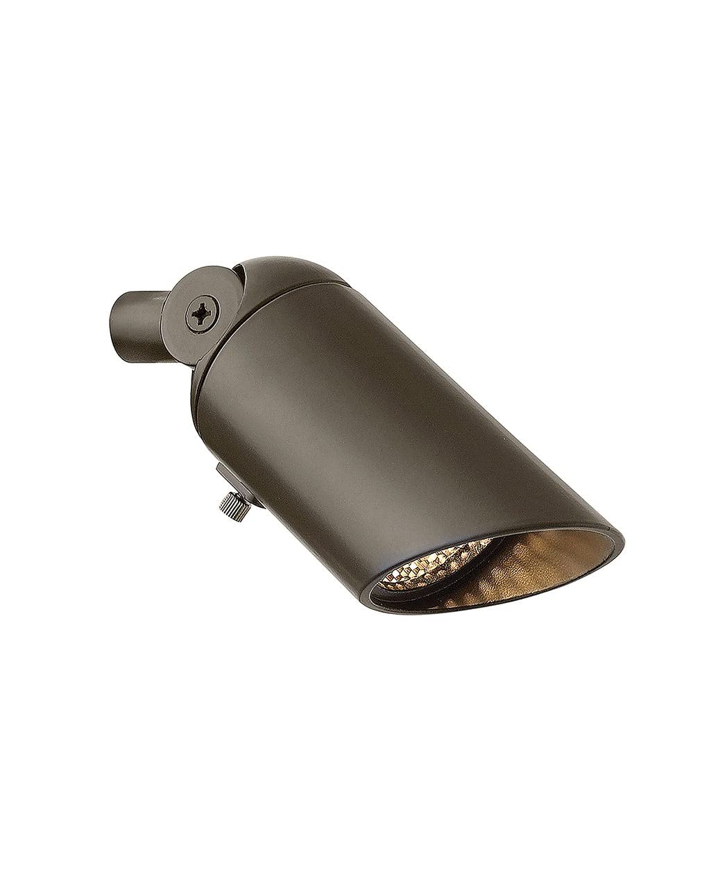 Hinkley 1536BZDN Bronze Landscape Down Light with Clear Lens - MR16 LED Bulb Required for Outdoor Downlighting - Perfect for Garden, Pathway, and Patio Lighting