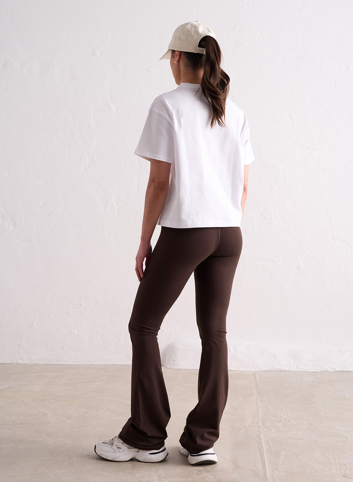 White Boxy T-Shirt for Women - Oversized Cotton Tee with Relaxed Fit | Perfect for Casual Outfits, Layering & Streetwear Fashion