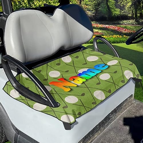 Add Your Name on Golf Seat Cover