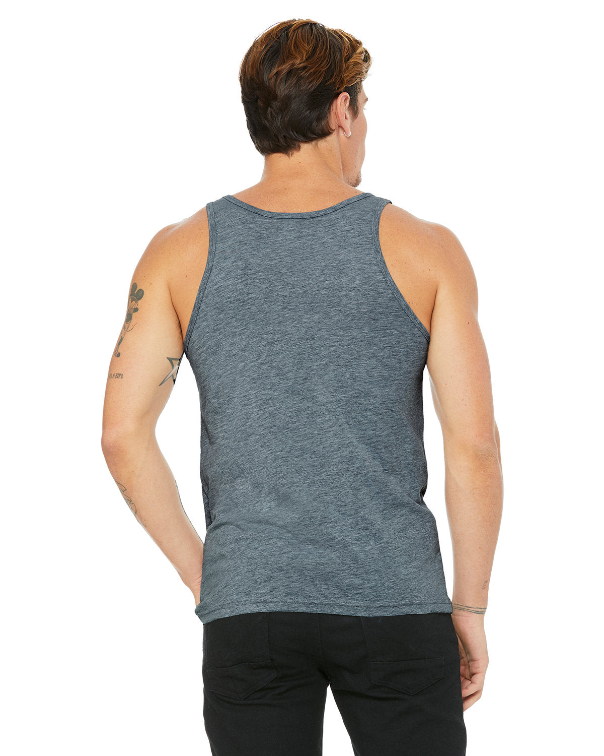 Bella + Canvas 3480CVC Unisex Heather CVC Tank Top - Soft Cotton Blend Comfort Fit Sleeveless Shirt for Men & Women - Perfect for Gym, Yoga, Workout & Summer Casual Wear