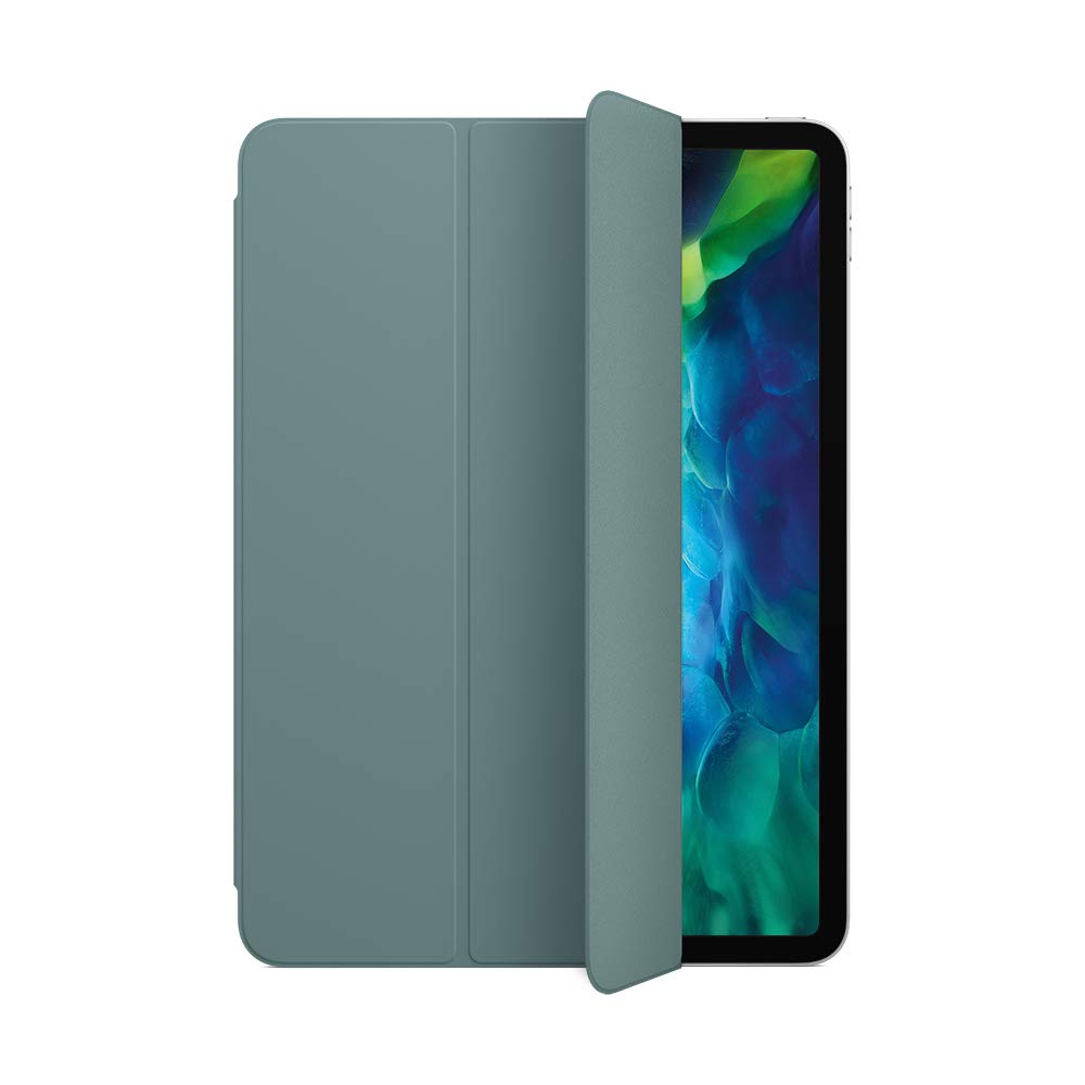 Apple Smart Folio Case for iPad Pro 11-inch (2nd Gen) & iPad Air (4th Gen) - Cactus Green | Slim Protective Cover with Auto Wake/Sleep | Perfect for Work, Travel & Home Use