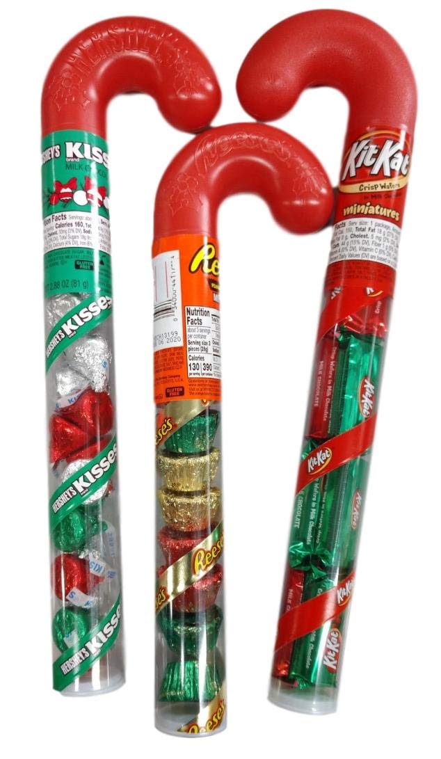 Zecurate Chocolate Candy Canes - Holiday Party Treats