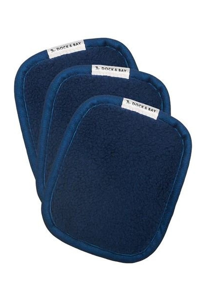 Dock & Bay Reusable Makeup Remover Pads - Eco-Friendly & Washable Cotton Rounds for Gentle Face Cleansing - Perfect for Travel, Daily Skincare & Sustainable Beauty Routine