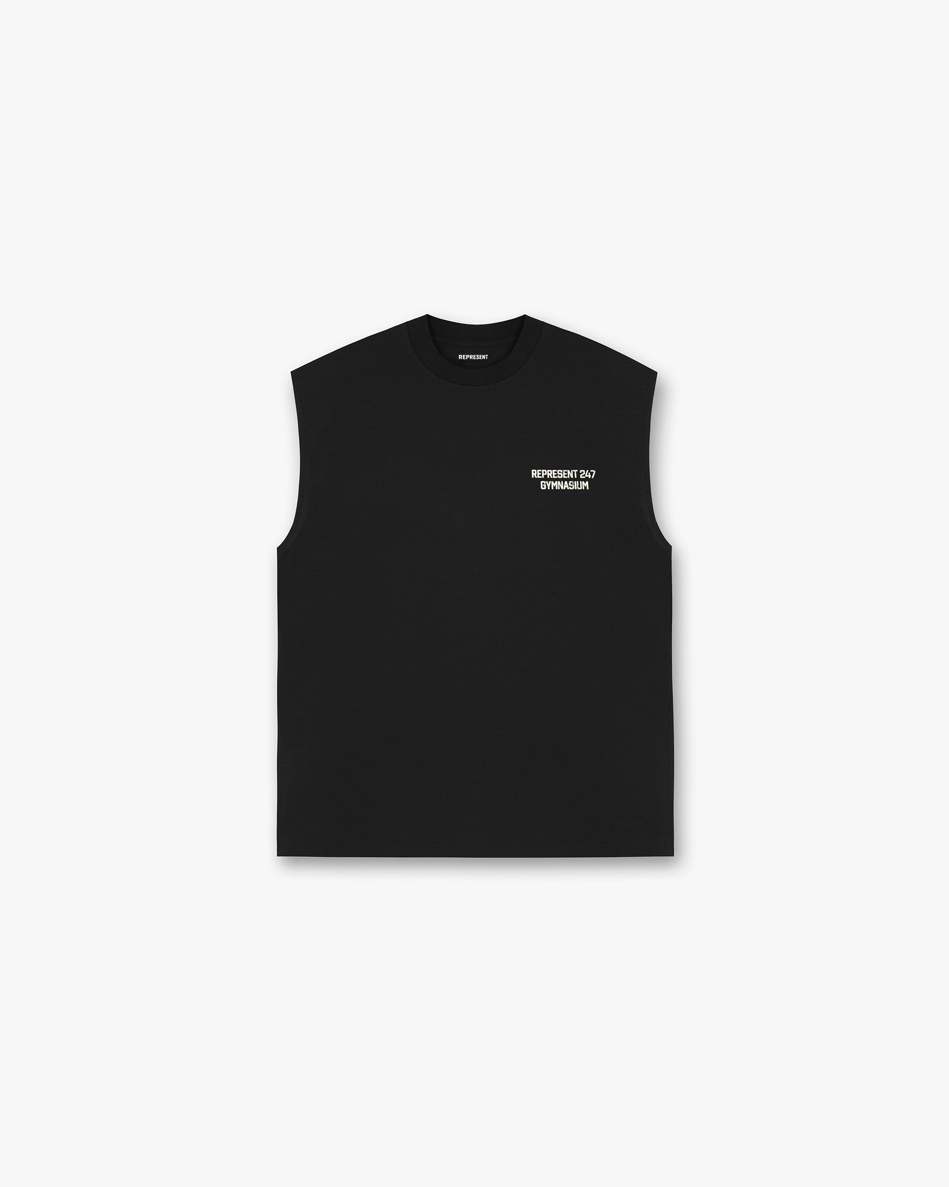 247 Gym Tank Top for Men & Women - Breathable Workout Shirt for Gym, Running & Fitness - Off Black - Perfect for Training, Yoga & Active Lifestyle