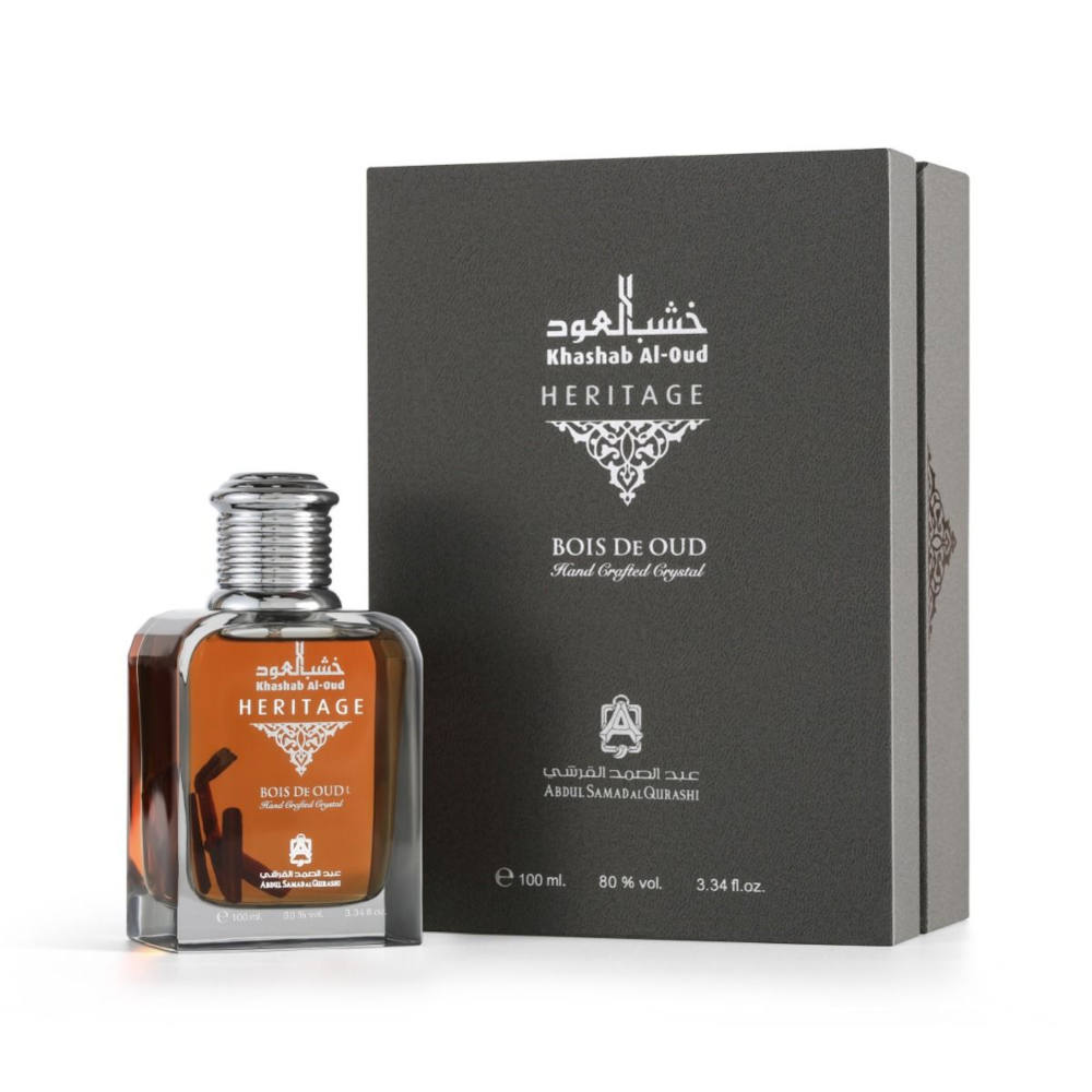 Khashab Al Oud Heritage Perfume 100ml - Premium Arabian Oud Fragrance for Men & Women - Perfect for Special Occasions, Evening Wear & Luxury Gifting