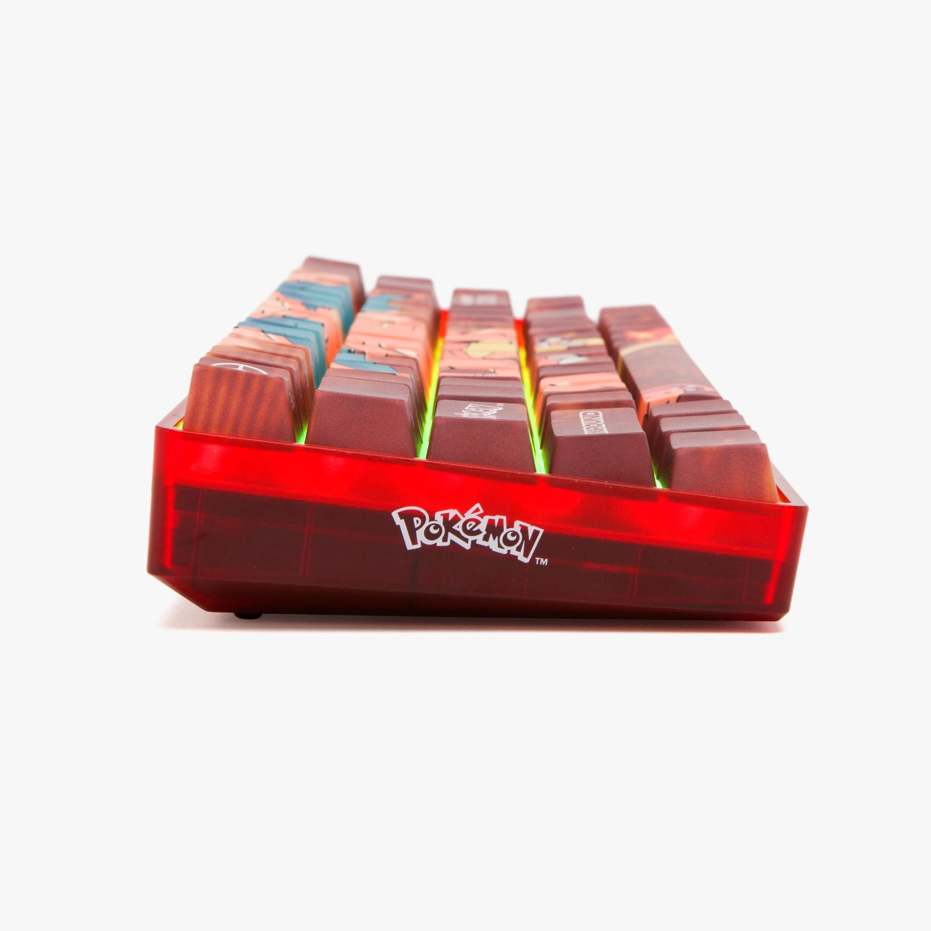 Pokémon + HG Basecamp 65HE Mechanical Keyboard - Charizard Edition | Custom Gaming Keyboard for PC & Mac | Perfect for Competitive Gaming & Typing