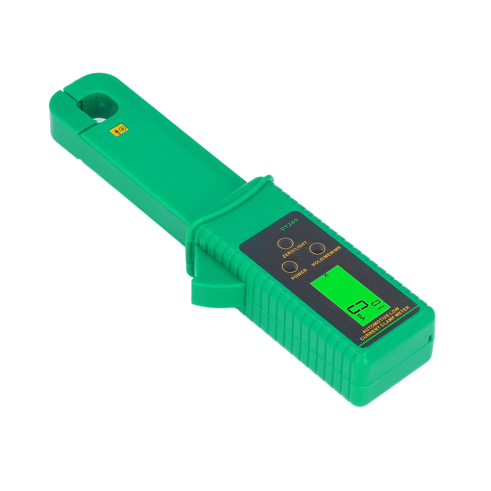 Portable AC/DC Current Clamp Meter 0mA-60A - Automotive Leakage Tester with Anti-Interference for Car Electrical Diagnostics | Perfect for Mechanics & DIY Auto Repairs