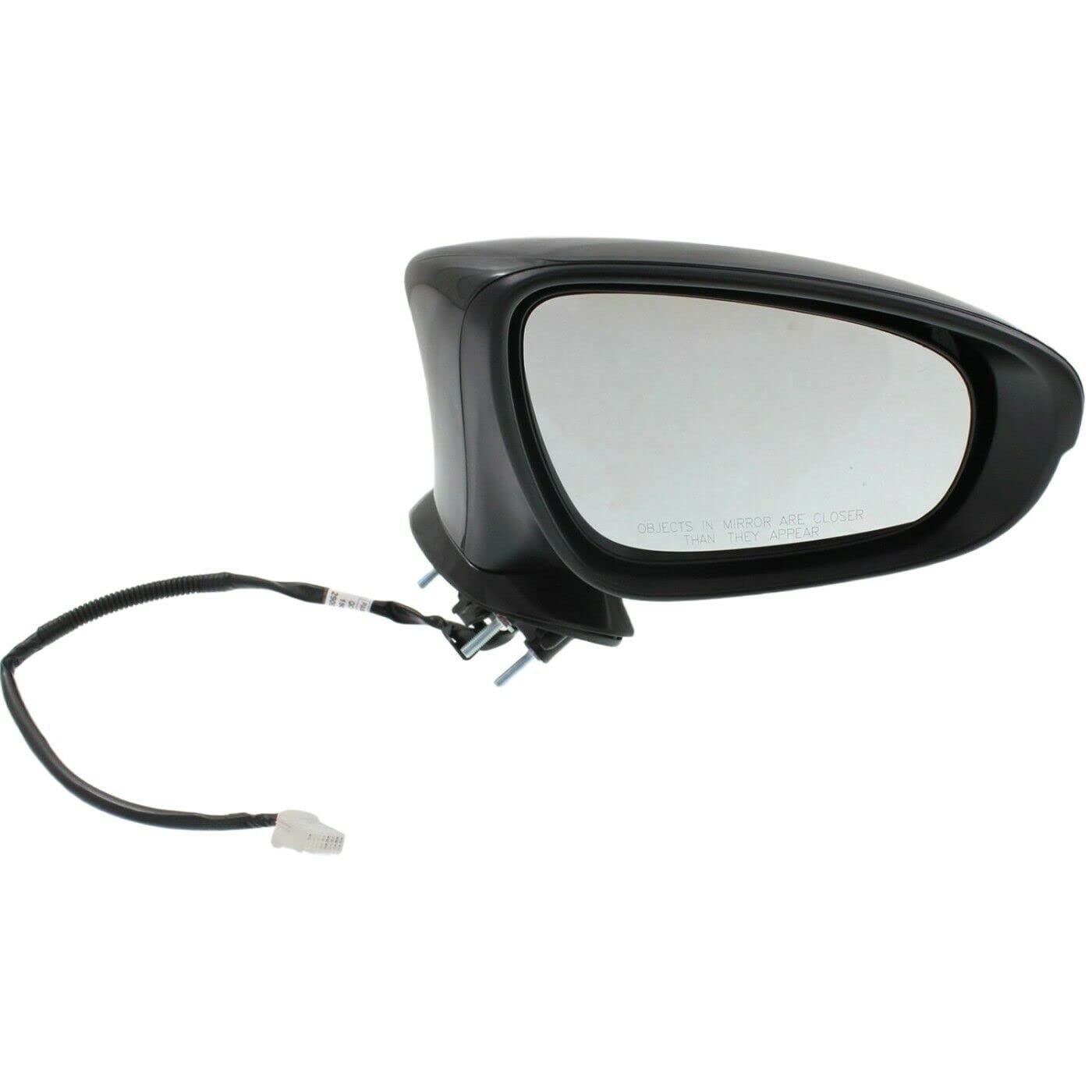 2014-2015 Lexus IS250 Right Side Power Heated Mirror Replacement with Puddle Light - OEM Fit, Paintable - Perfect for Winter Driving & Nighttime Safety