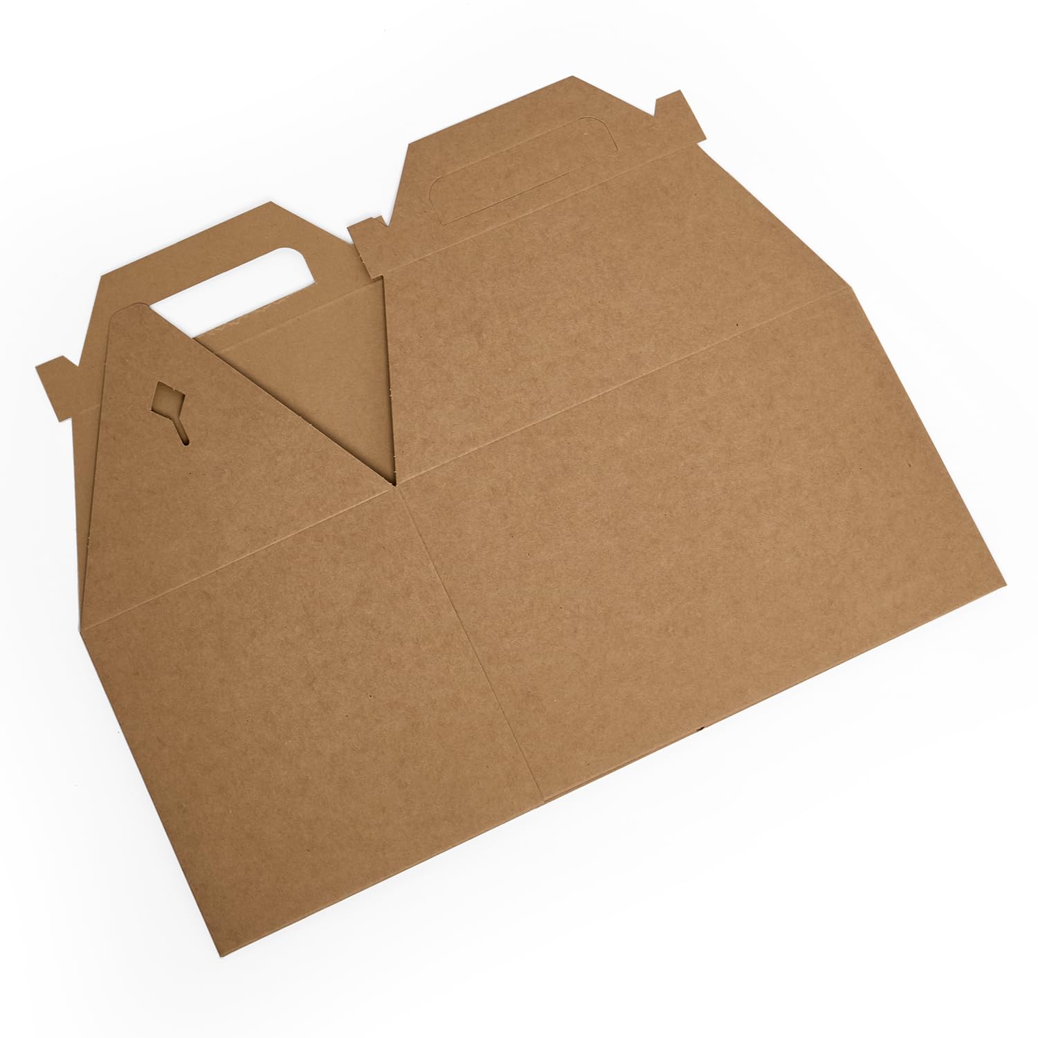 100-Pack White Gable Boxes 8x4.875x5.25 Inches - Food Safe Wedding Favor Gift Packaging Boxes for Candy, Cookies, Party Favors & Small Gifts