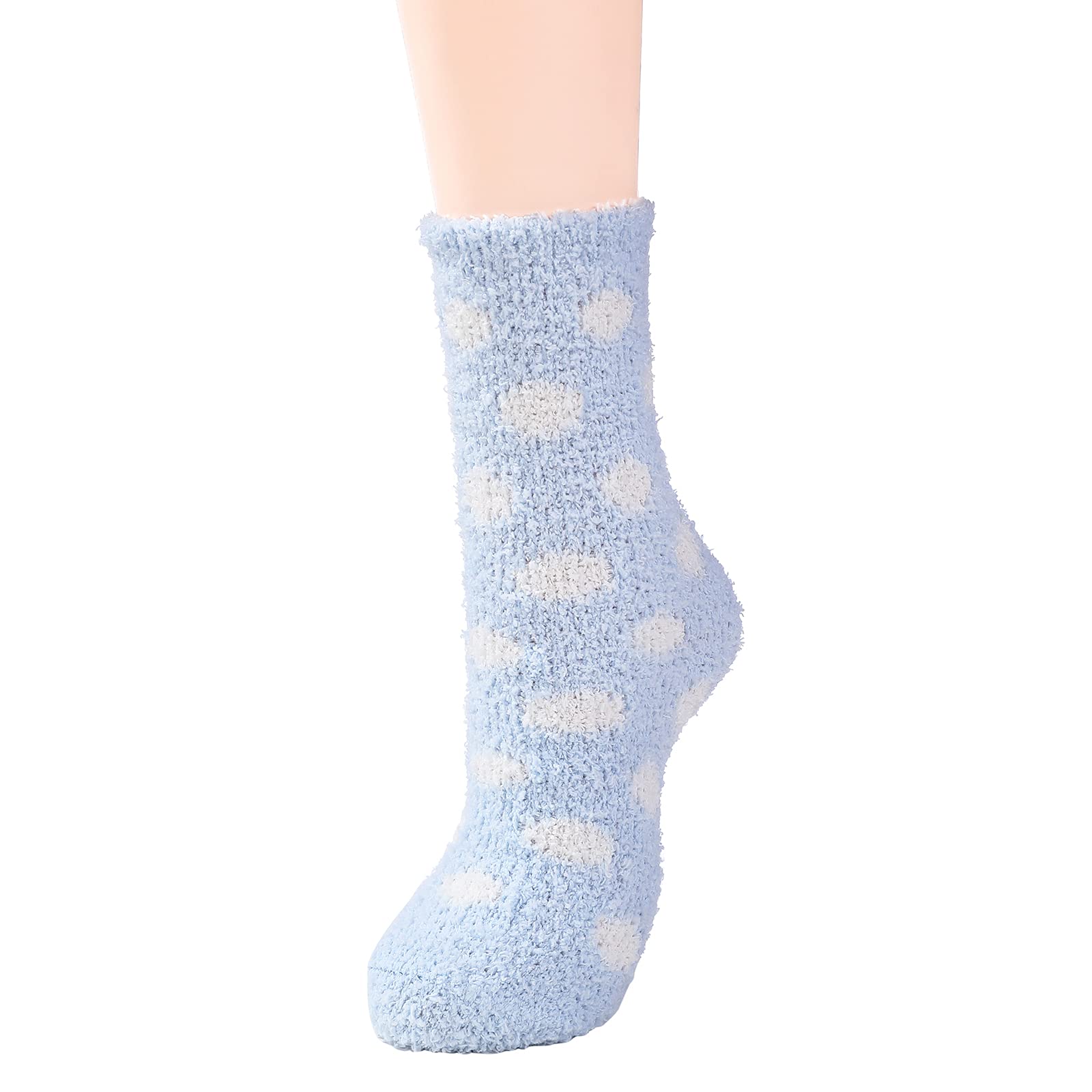 Women's Fuzzy Warm Winter Socks - Cozy Fluffy Non-Slip Socks for Athletes, Outdoor Sports & Home Relaxation - Perfect for Running, Yoga & Lounging