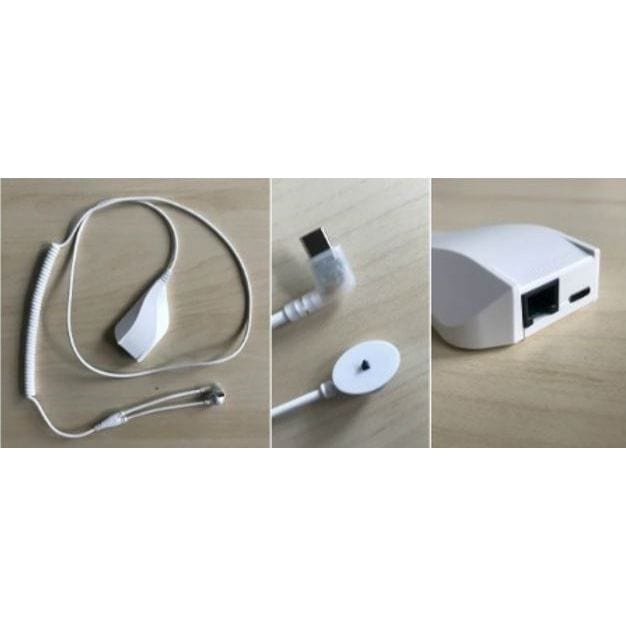 Original USB C Laptop Sensor (OEM) for Merchandise Alarm Hub - White | Anti-Theft Security Device for Retail Stores & Electronics Shops