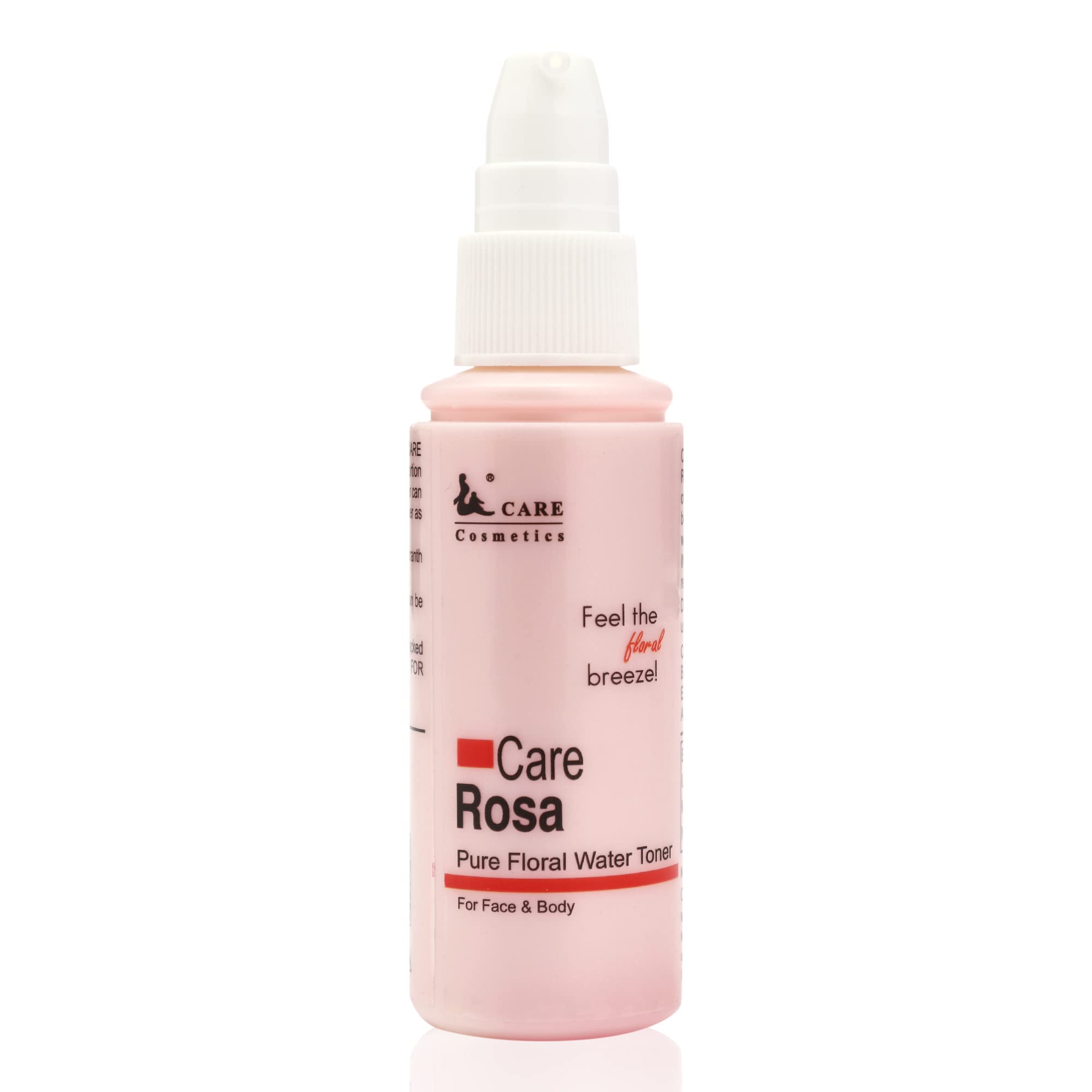 Pure Floral Water Toner - Care Rosa for Face & Body | All Skin Types | 50ml x 3 Pack | Hydrating & Refreshing