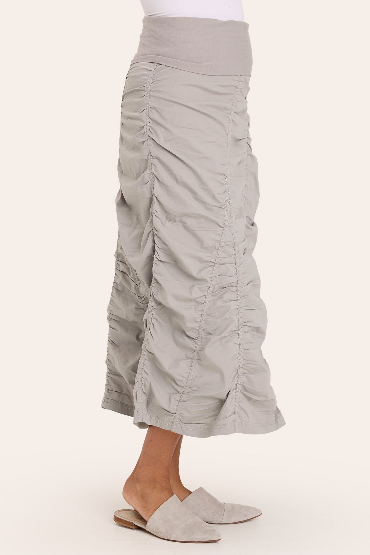 Flowy Gored Peasant Skirt for Women - Boho Maxi Skirt with Elastic Waist | Perfect for Festivals, Beach Vacations & Summer Outfits