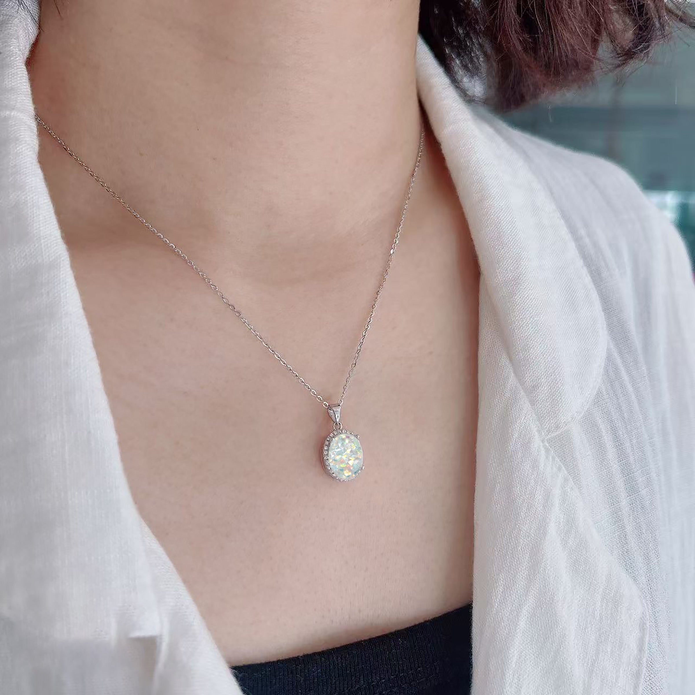 Ashes Necklace - Memorial Jewelry for Loved Ones - Handcrafted Cremation Jewelry for Ashes - Perfect for Remembrance & Keepsake - Wearable Memorial for Special Occasions