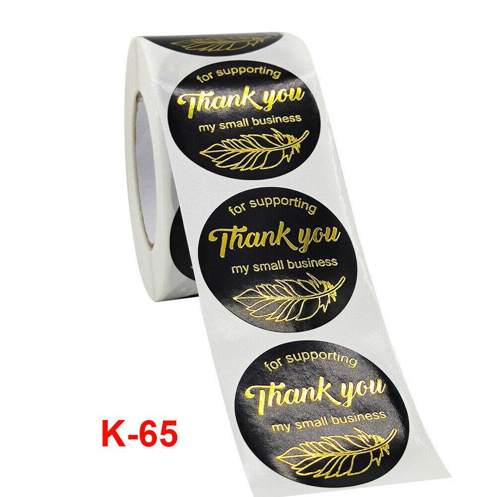 Holographic Thank You Stickers for Kids - 1000 Pcs (2 Rolls) - Magik 500-1000 Reward Labels for Gifts, Bags & Envelopes - Perfect for Classroom Rewards, Party Favors & Teacher Appreciation Gifts