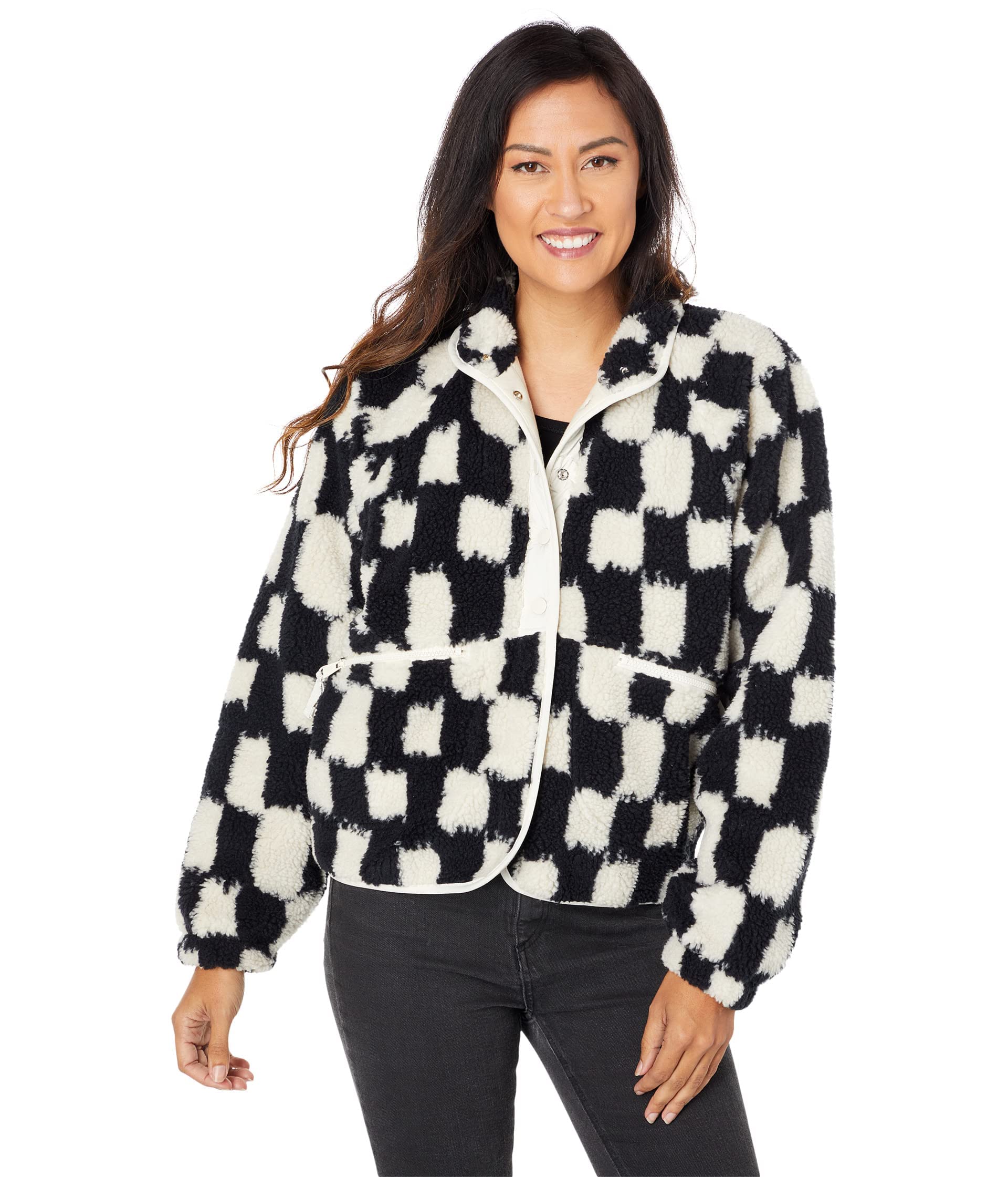 Free Women's Rocky Ridge Jacket - Waterproof Windbreaker for Hiking, Camping & Outdoor Adventures - Lightweight Fleece-Lined Coat for Cold Weather
