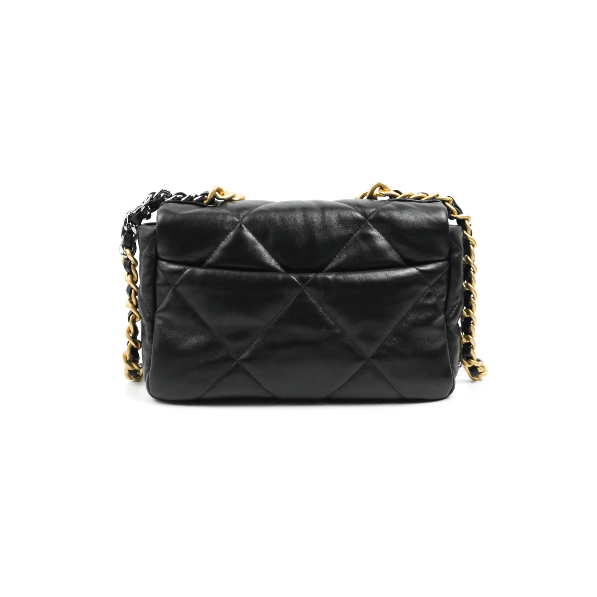 Chanel 19 Small Handbag Black Mixed Hardware - Luxury Designer Crossbody Bag for Women, Perfect for Date Night & Evening Events