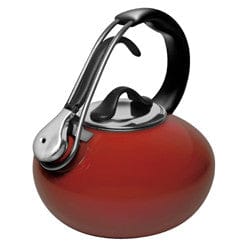Chantal Loop Stainless Steel Tea Kettle - 1.7 Quart Whistling Stovetop Kettle for Tea, Coffee & Hot Water - Perfect for Home, Office & Camping Use